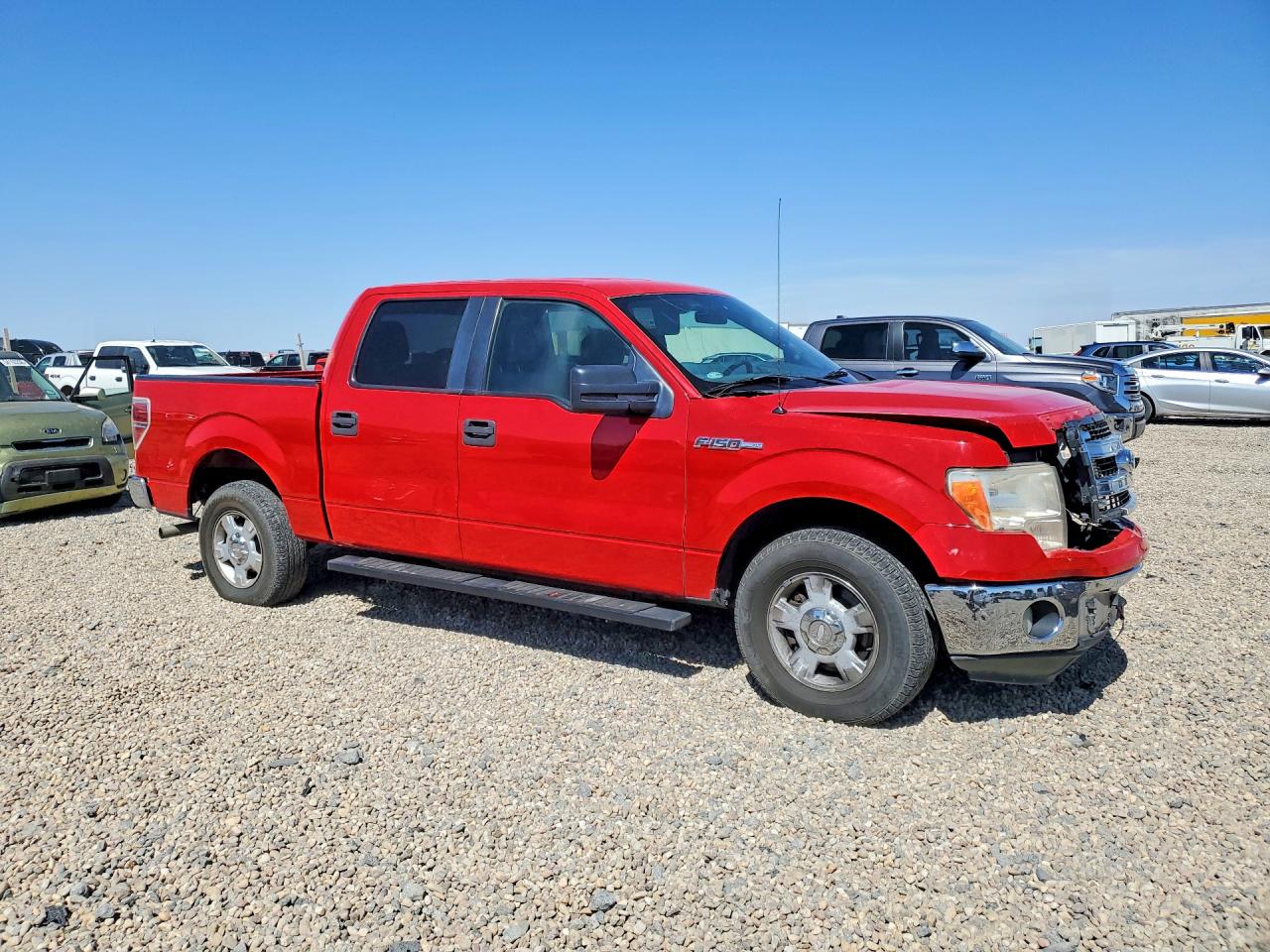 2013 Ford F150 Supercrew Red vin: 1FTFW1CF8DKE05516