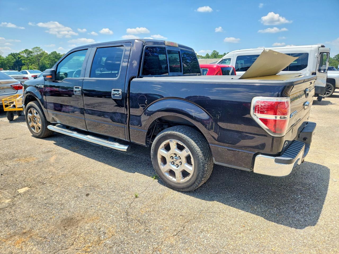 2013 Ford F150 Supercrew Black vin: 1FTFW1CF8DKE96447