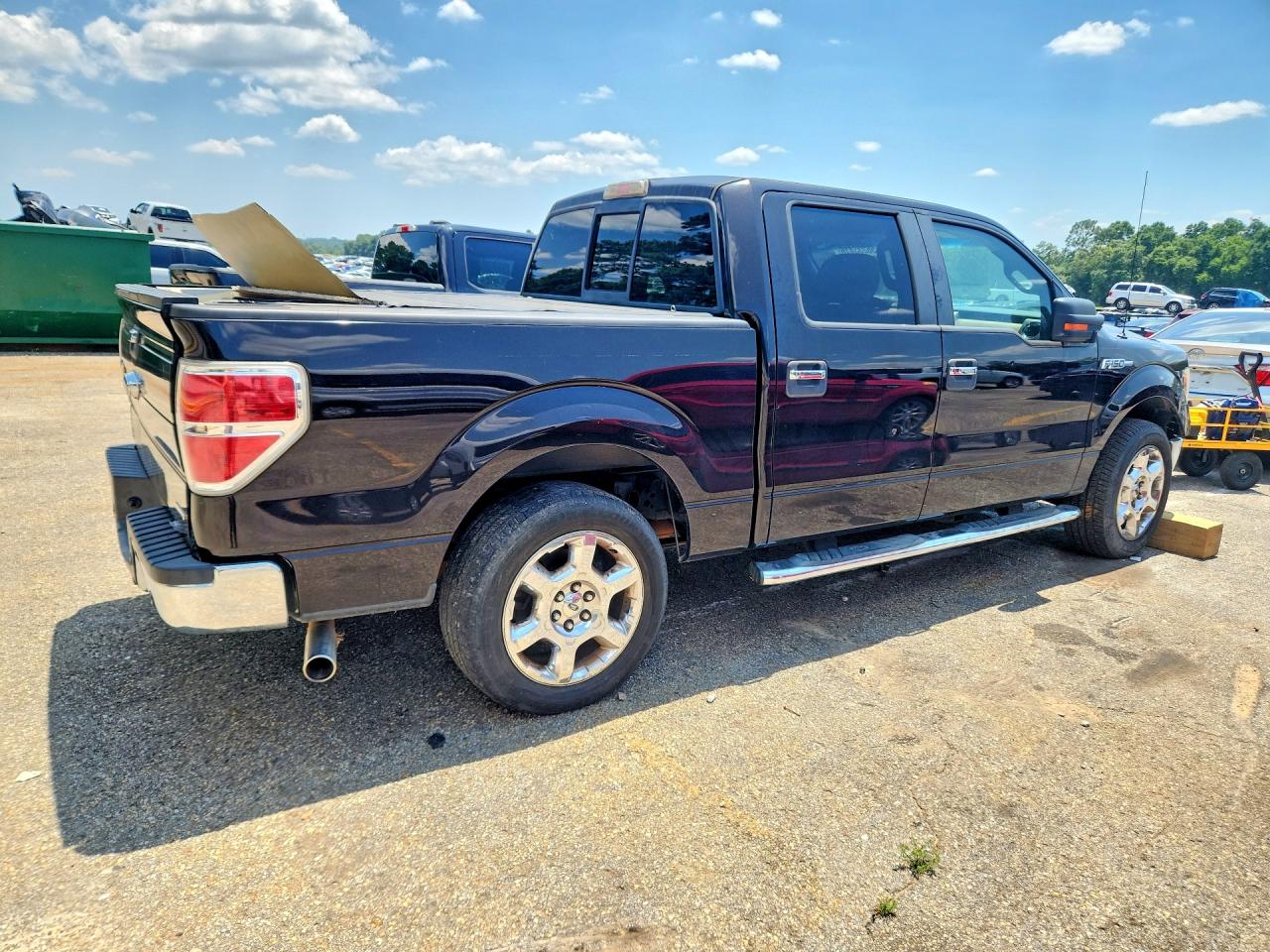 2013 Ford F150 Supercrew Black vin: 1FTFW1CF8DKE96447