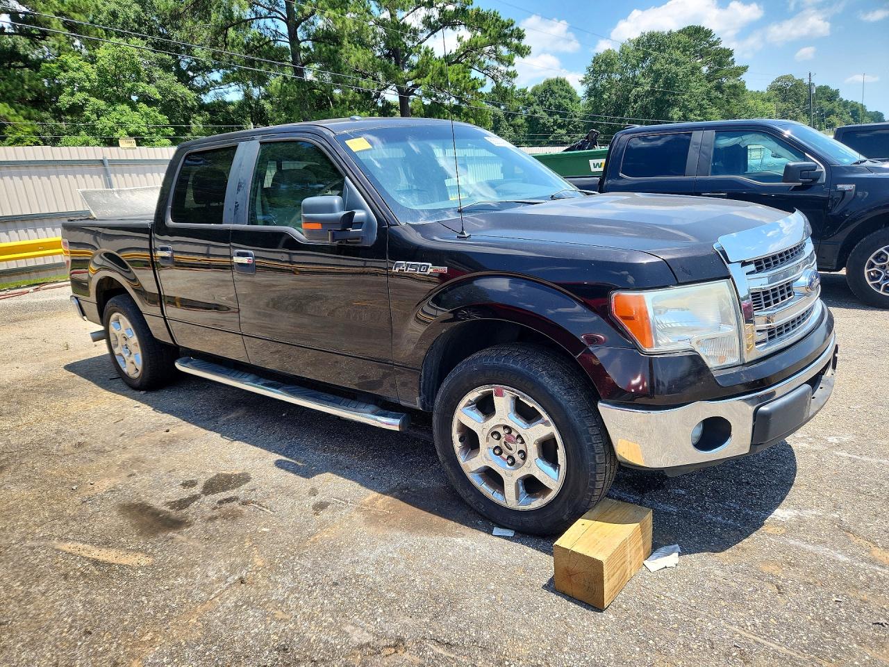 2013 Ford F150 Supercrew Black vin: 1FTFW1CF8DKE96447