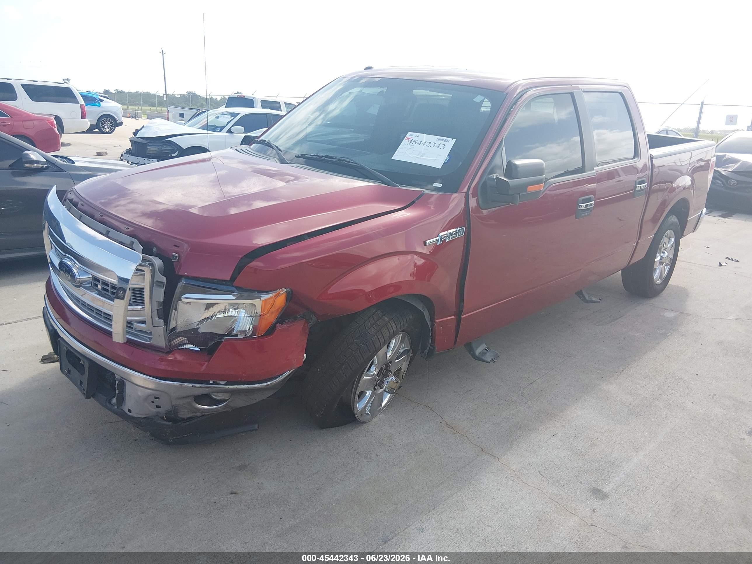 2013 Ford F-150 Fx2/king Ranch/lariat/platinum/xl/xlt Красный vin: 1FTFW1CF8DKF13571
