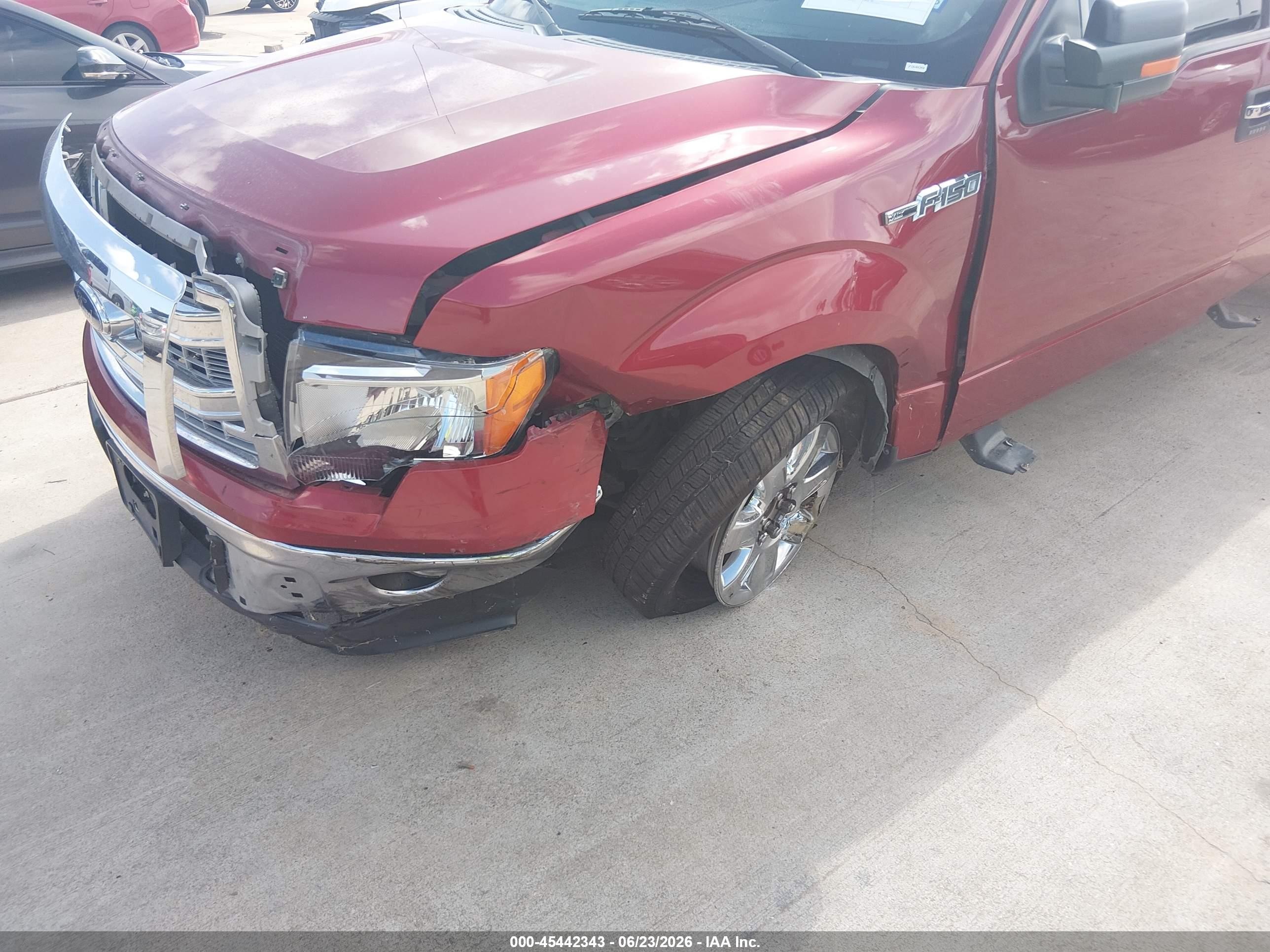 2013 Ford F-150 Fx2/king Ranch/lariat/platinum/xl/xlt Красный vin: 1FTFW1CF8DKF13571