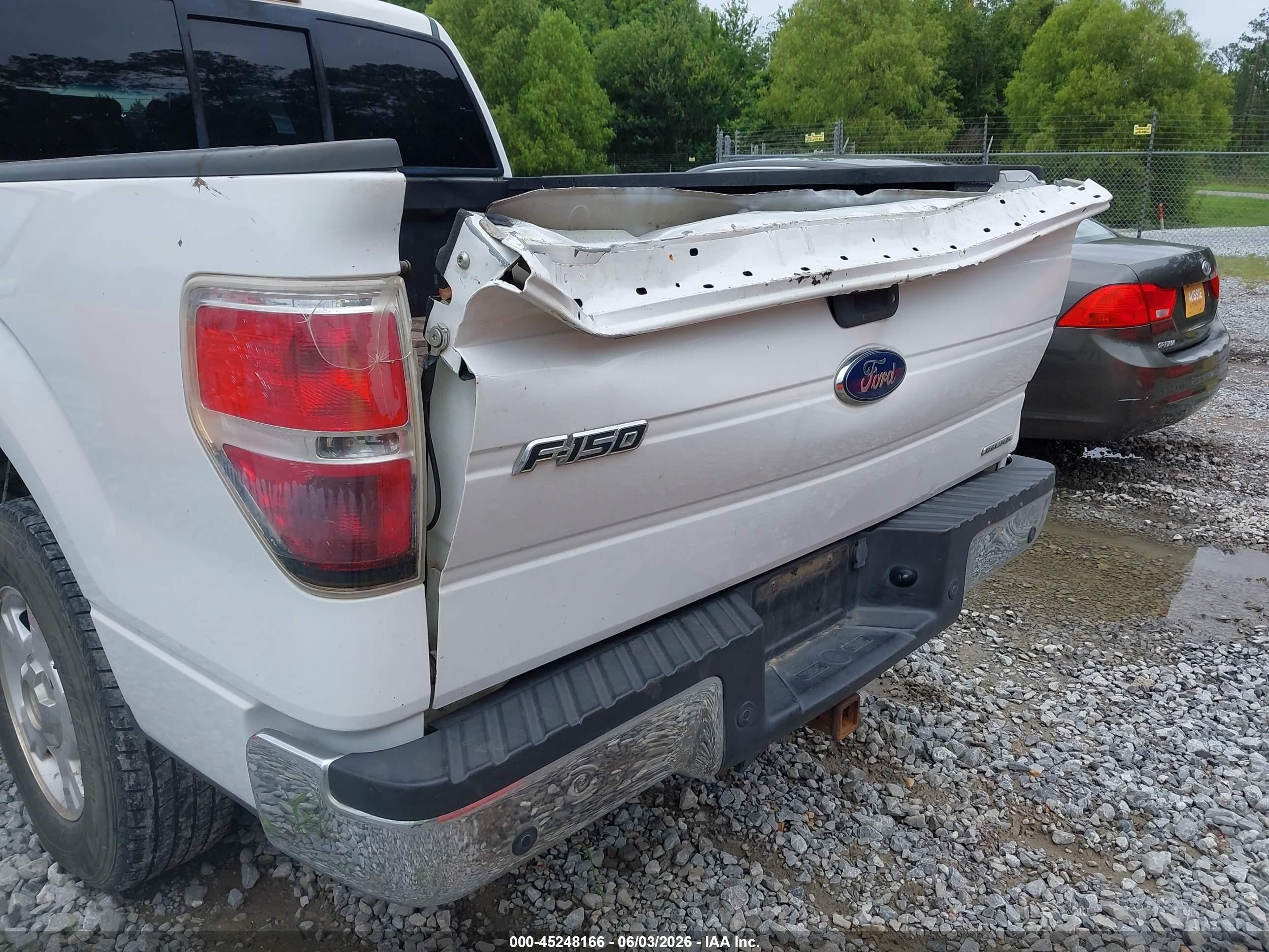 2013 Ford F-150 Xlt White vin: 1FTFW1CF8DKF33707
