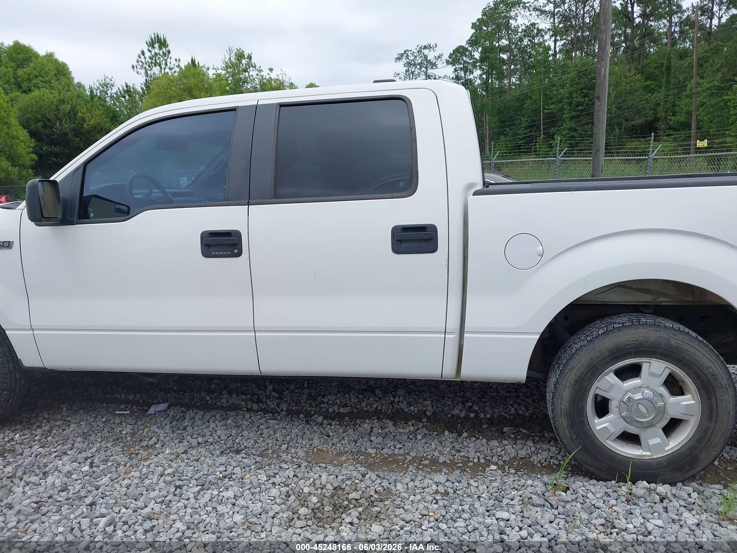 2013 Ford F-150 Xlt White vin: 1FTFW1CF8DKF33707