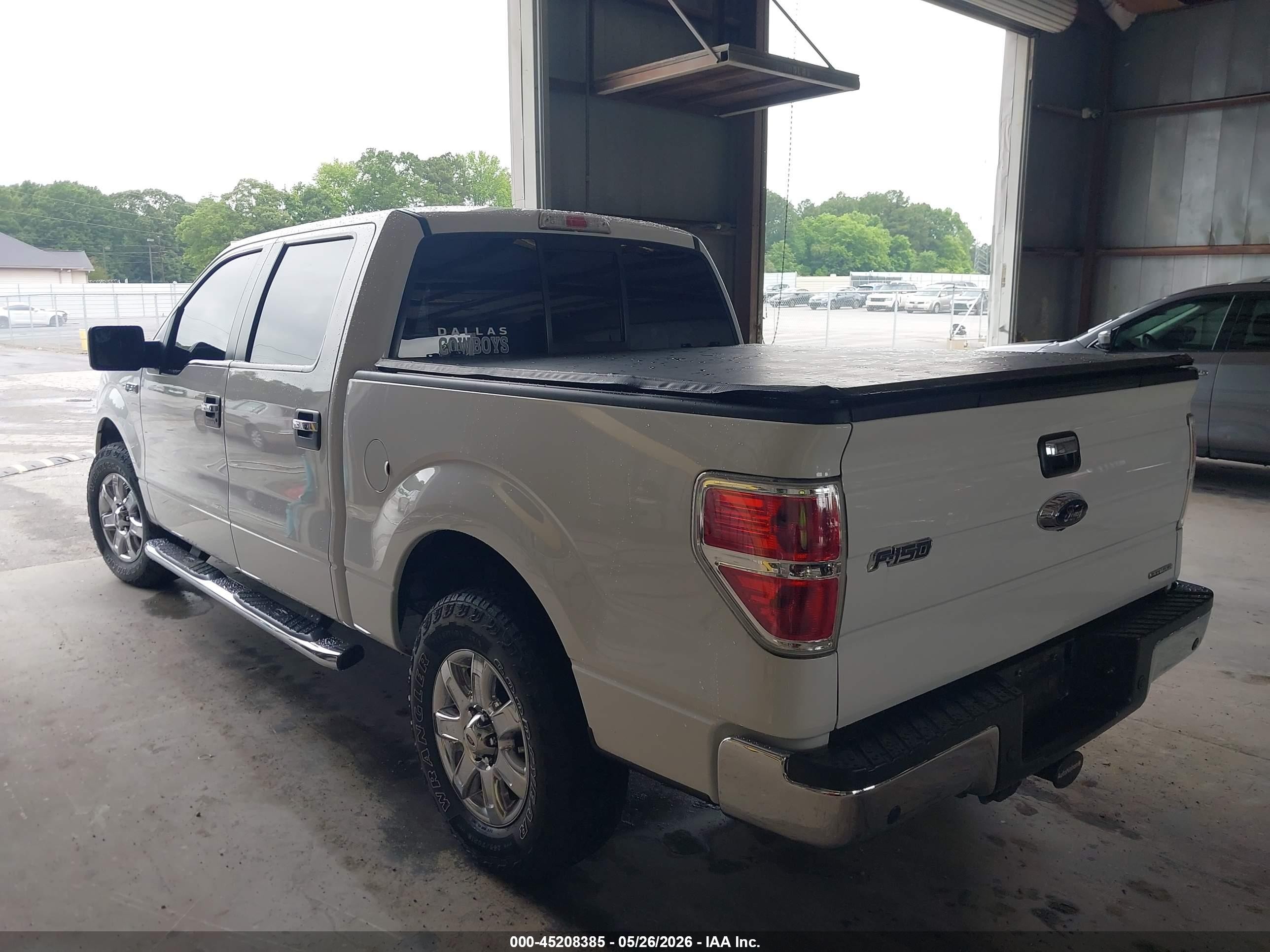2014 Ford F-150 Xlt White vin: 1FTFW1CF8EFA58263