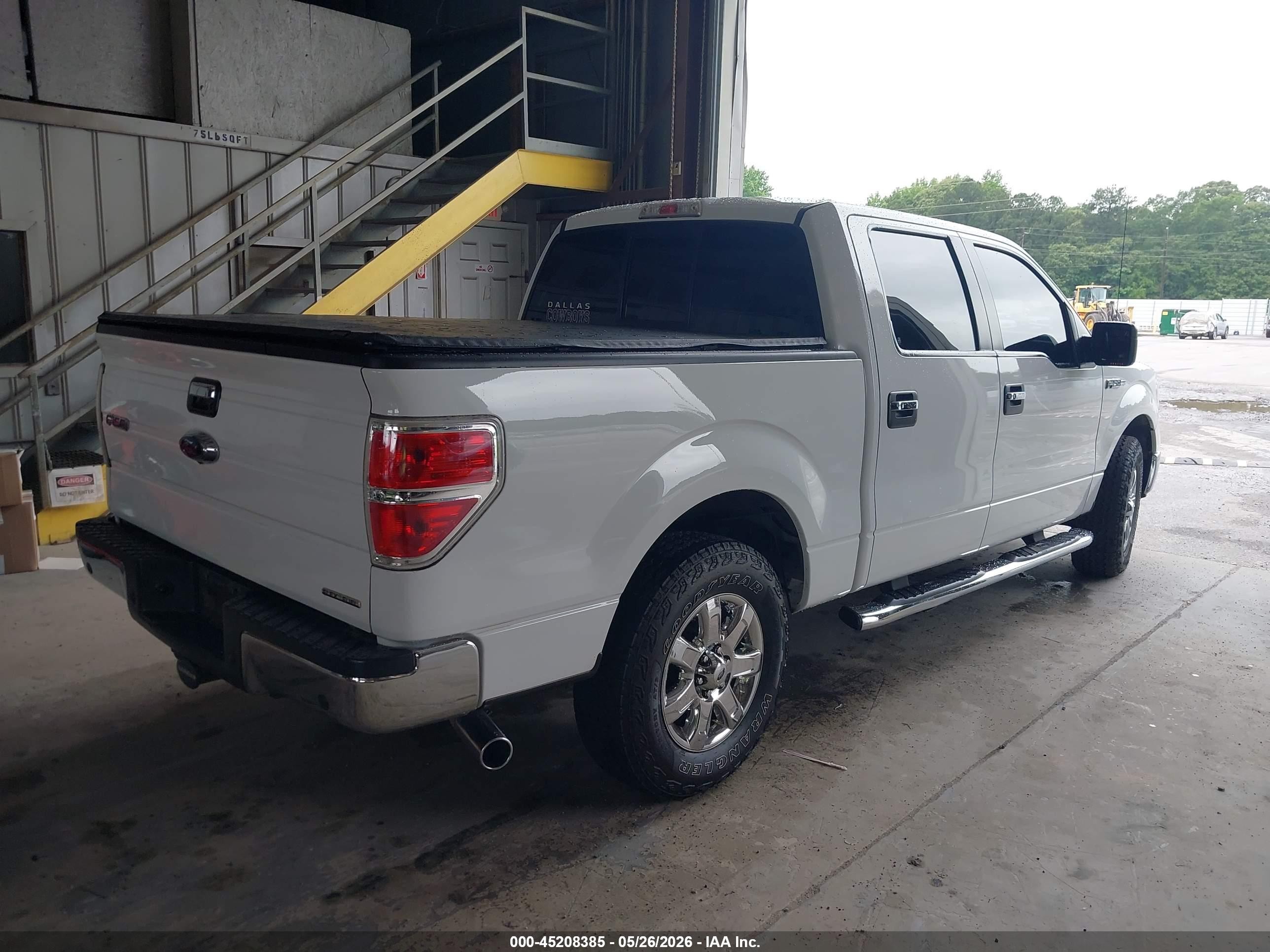 2014 Ford F-150 Xlt White vin: 1FTFW1CF8EFA58263