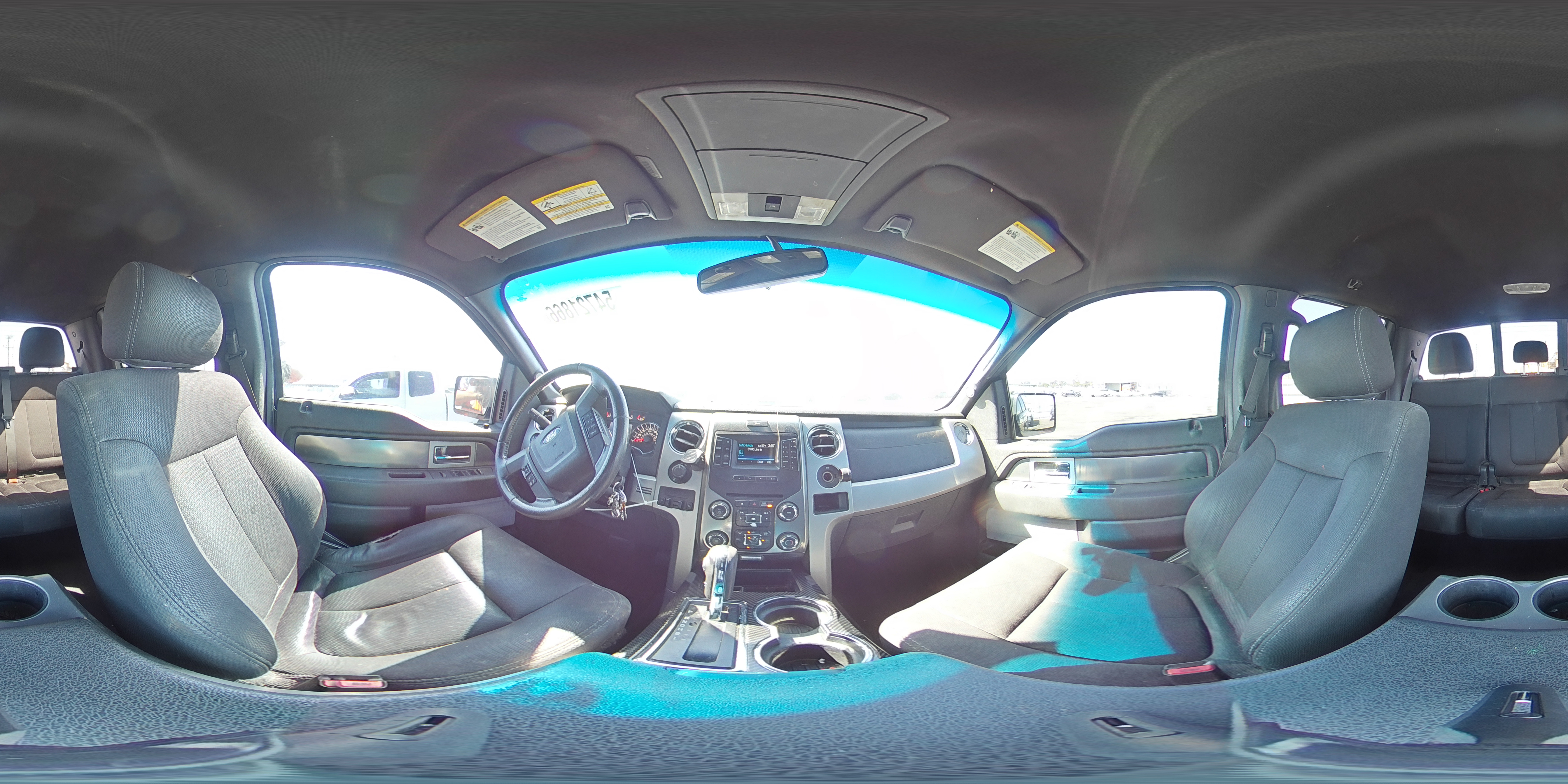 2014 Ford F150 Black vin: 1FTFW1CF8EFA77122