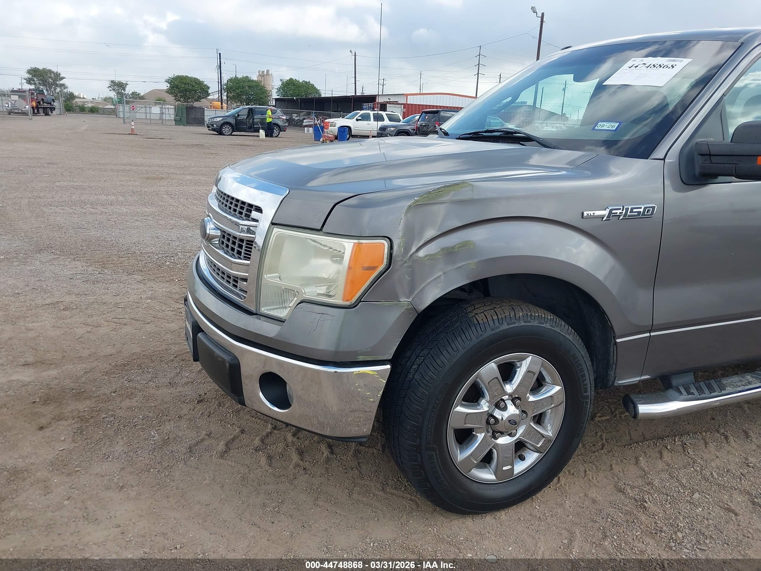 2014 Ford F-150 Xlt Gray vin: 1FTFW1CF8EKE19126