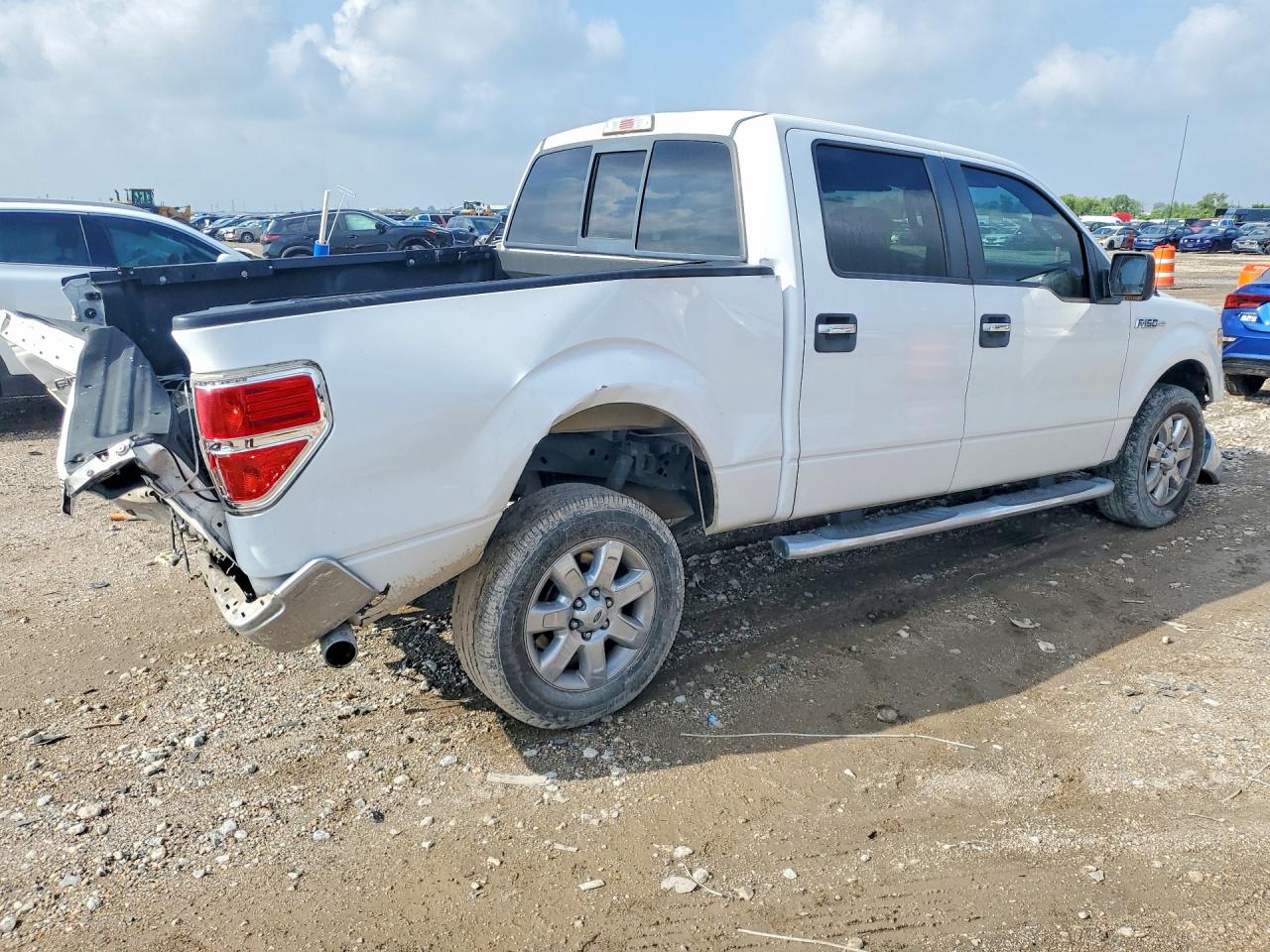 2014 Ford F150 Supercrew White vin: 1FTFW1CF8EKF45471