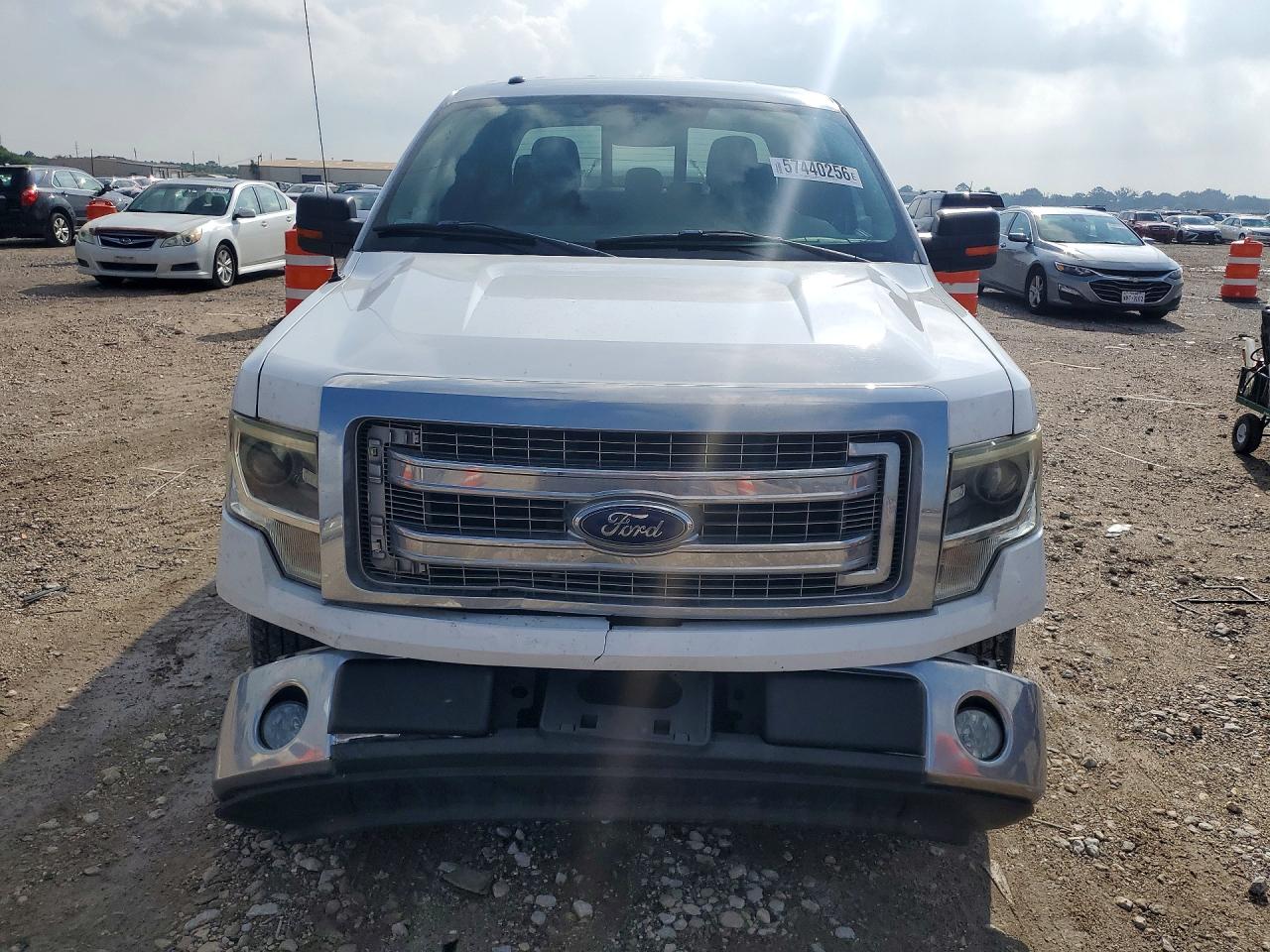 2014 Ford F150 Supercrew White vin: 1FTFW1CF8EKF45471