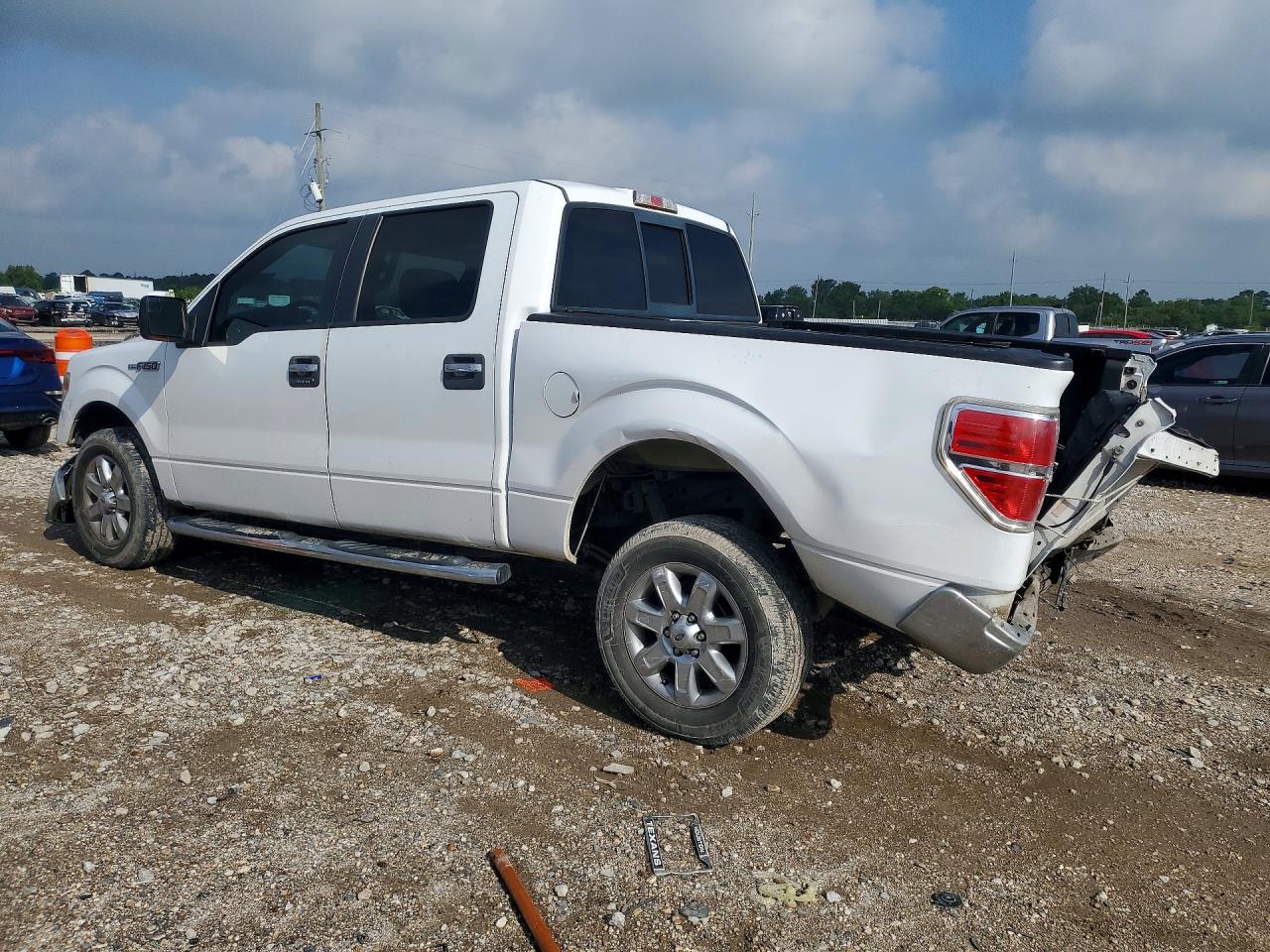 2014 Ford F150 Supercrew White vin: 1FTFW1CF8EKF45471