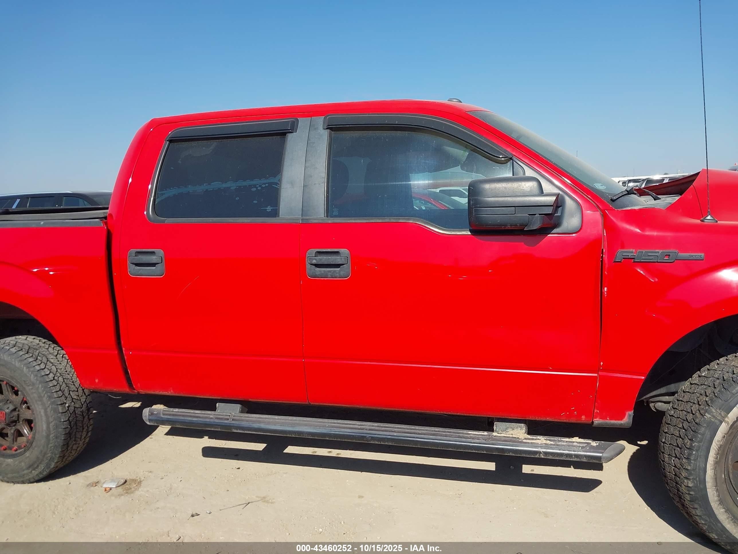 2014 Ford F-150 Stx Red vin: 1FTFW1CF8EKF46359
