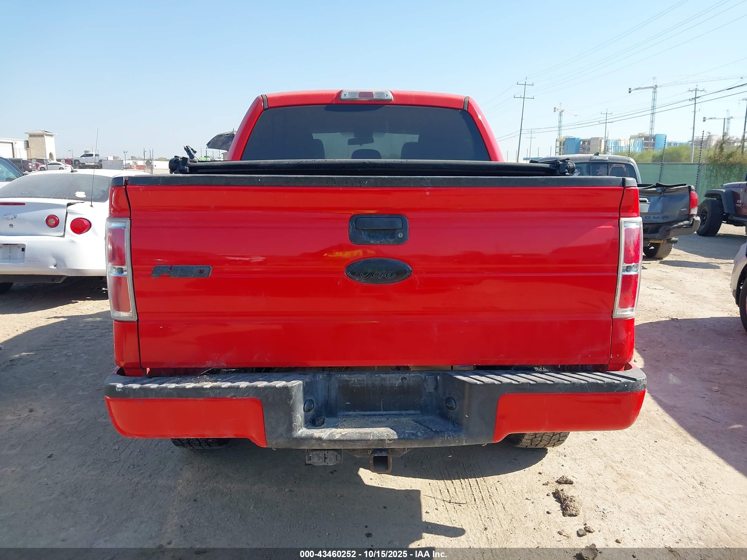 2014 Ford F-150 Stx Red vin: 1FTFW1CF8EKF46359