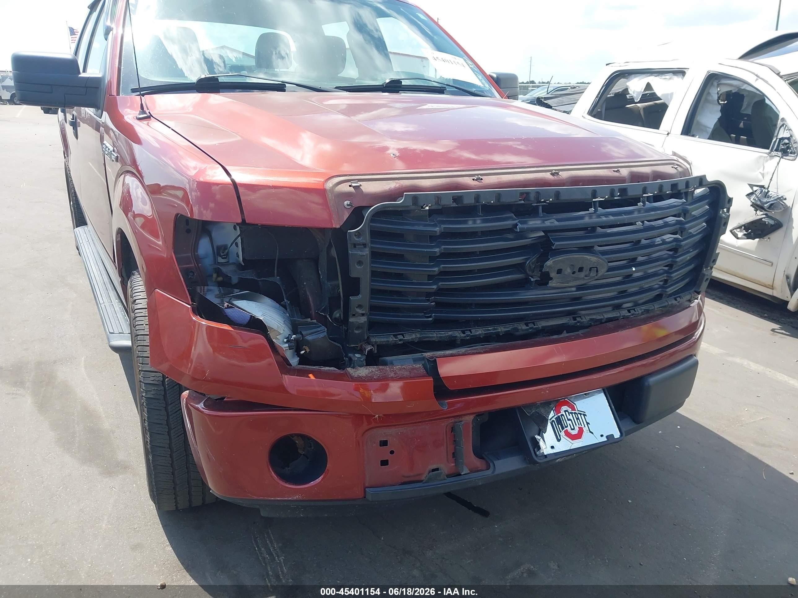 2014 Ford F-150 Stx Maroon vin: 1FTFW1CF8EKF50928
