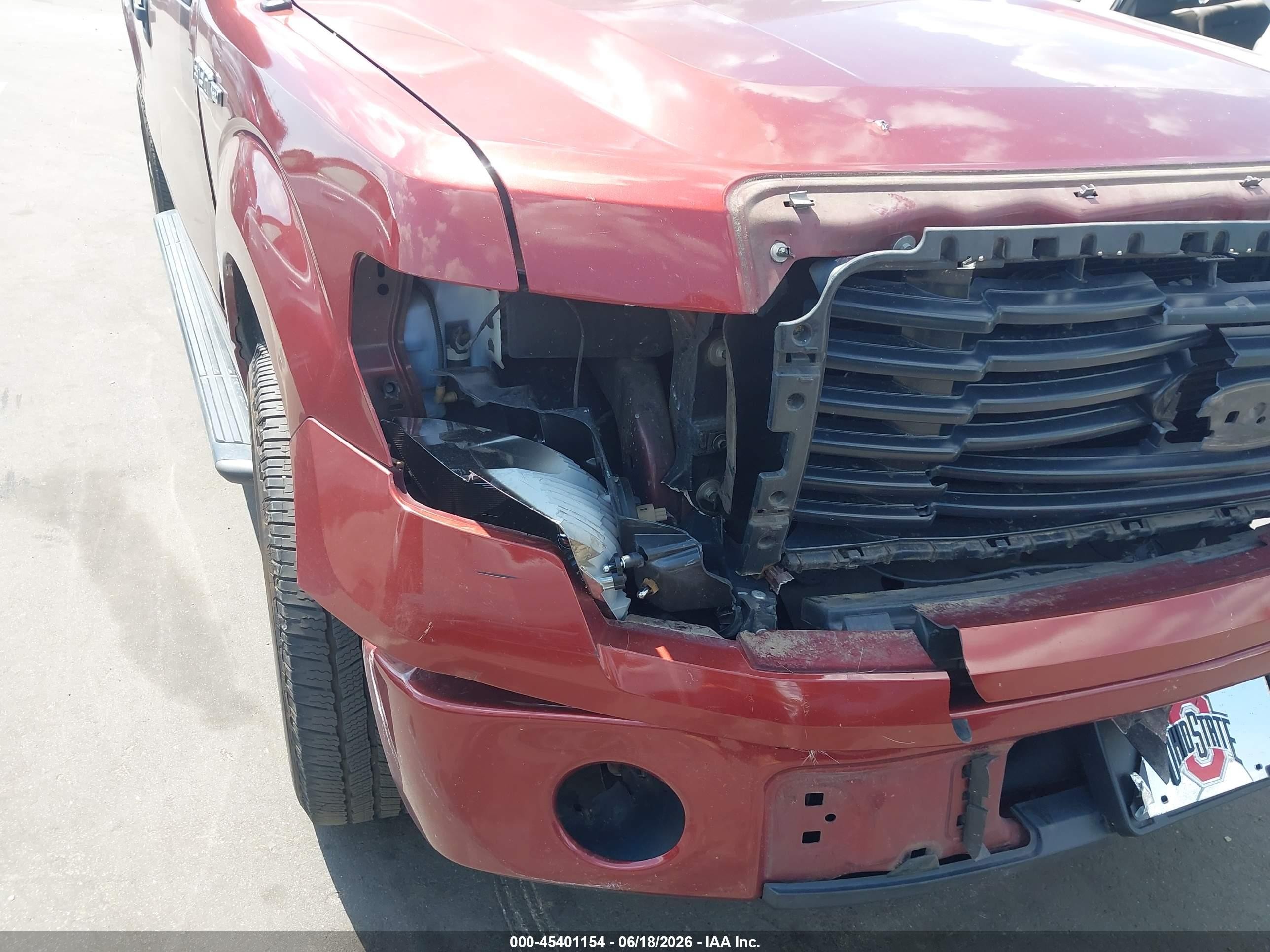 2014 Ford F-150 Stx Maroon vin: 1FTFW1CF8EKF50928