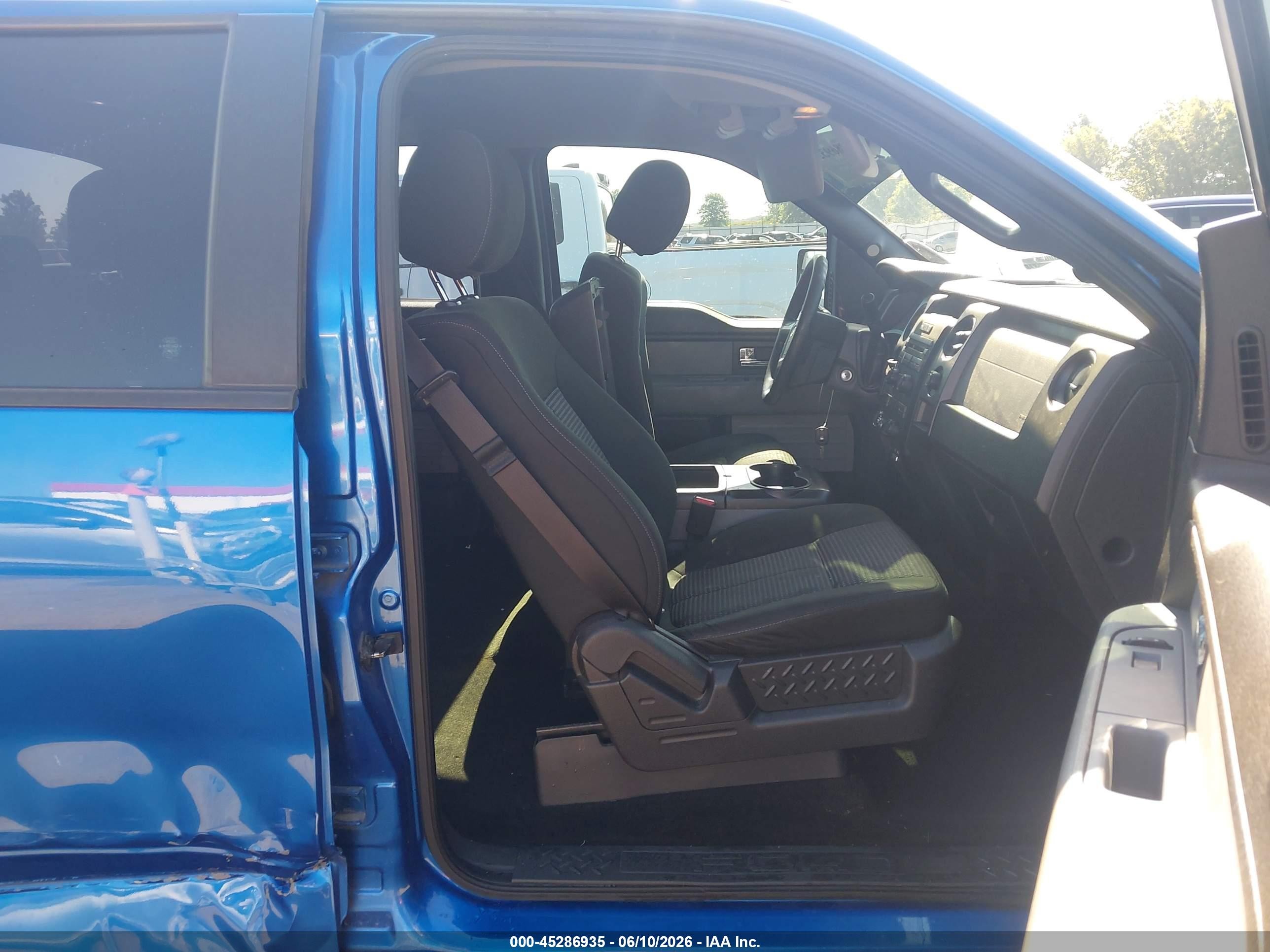 2014 Ford F-150 Stx Blue vin: 1FTFW1CF8EKF68992