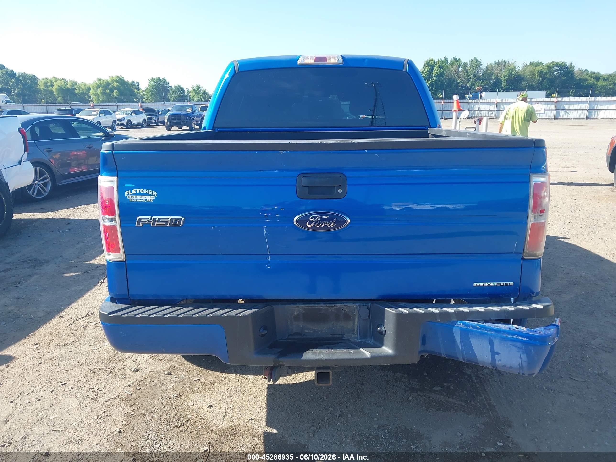 2014 Ford F-150 Stx Blue vin: 1FTFW1CF8EKF68992