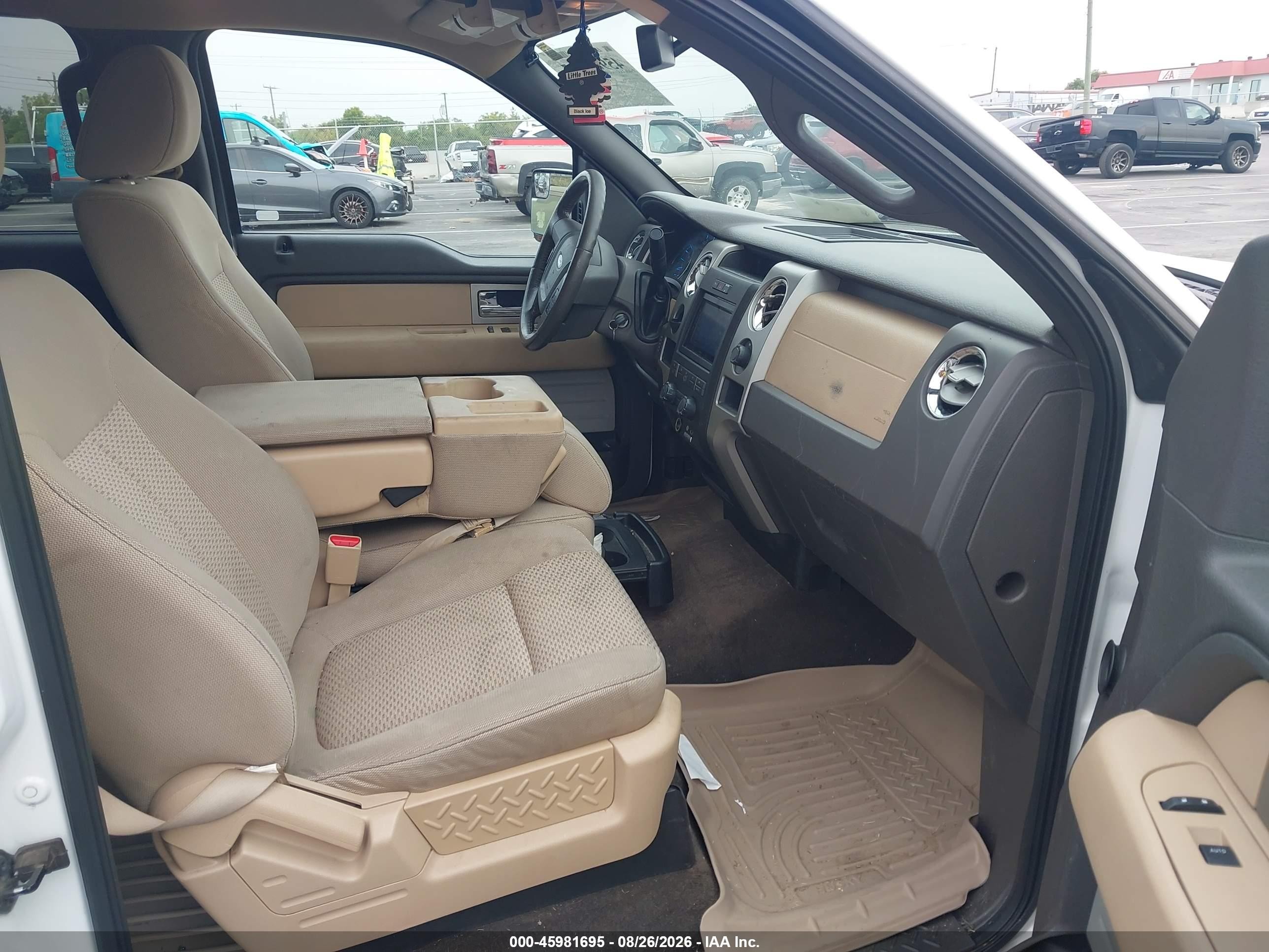 2011 Ford F-150 Xlt White vin: 1FTFW1CF9BFA16518