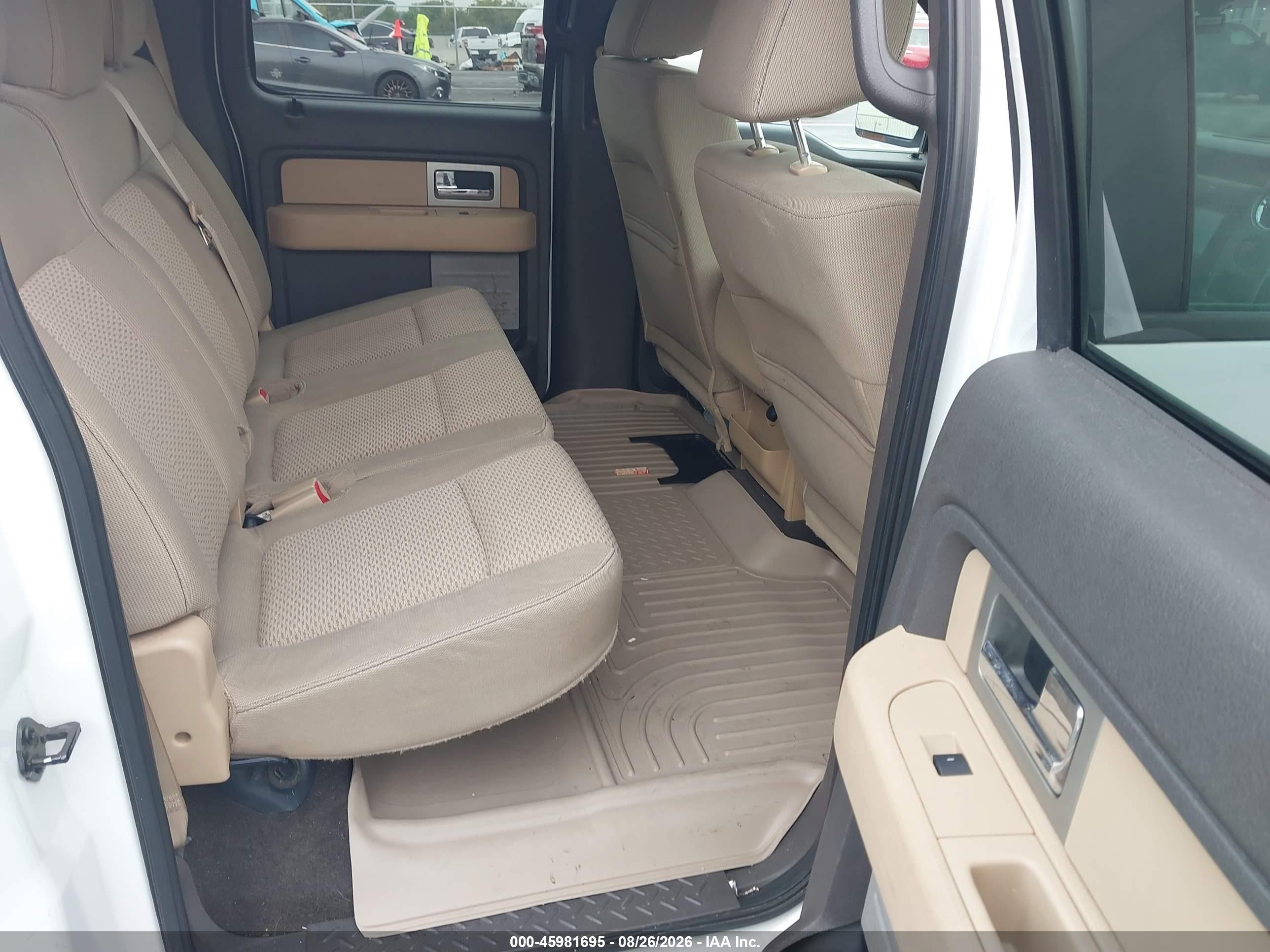2011 Ford F-150 Xlt White vin: 1FTFW1CF9BFA16518