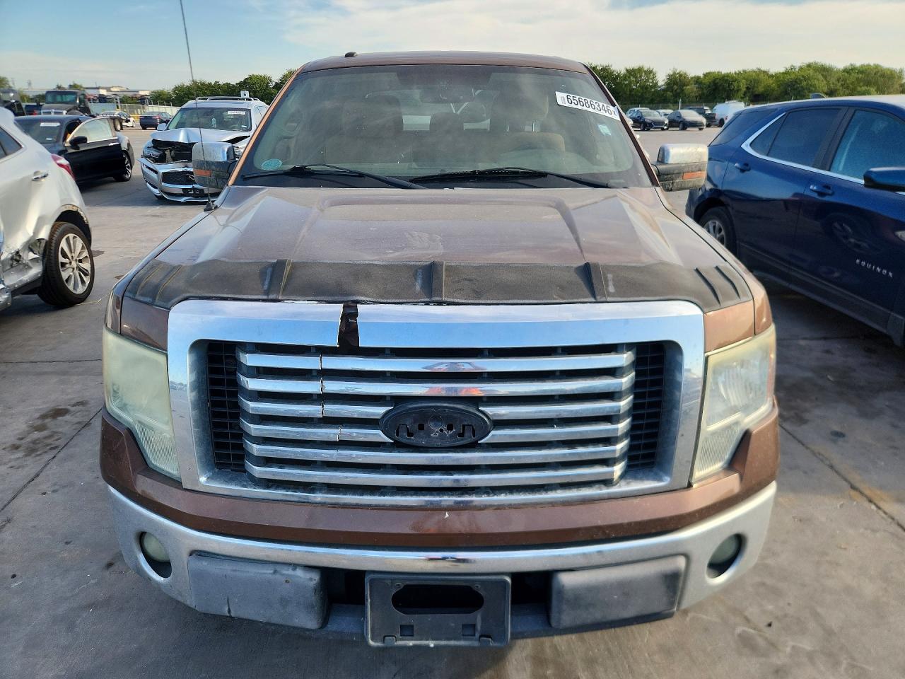 2011 Ford F150 Supercrew Brown vin: 1FTFW1CF9BFA25879