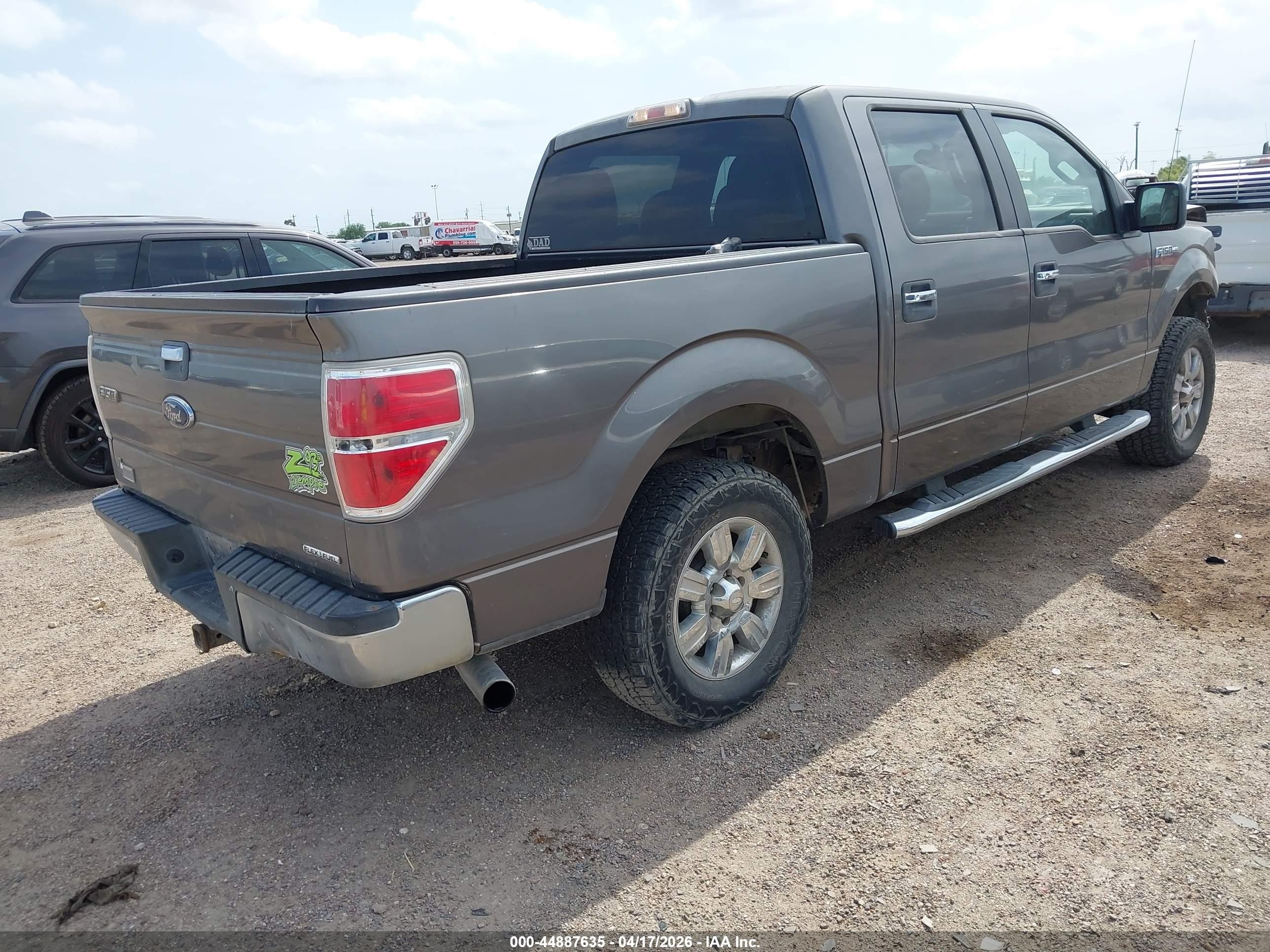 2011 Ford F-150 Xlt Gray vin: 1FTFW1CF9BFA39734