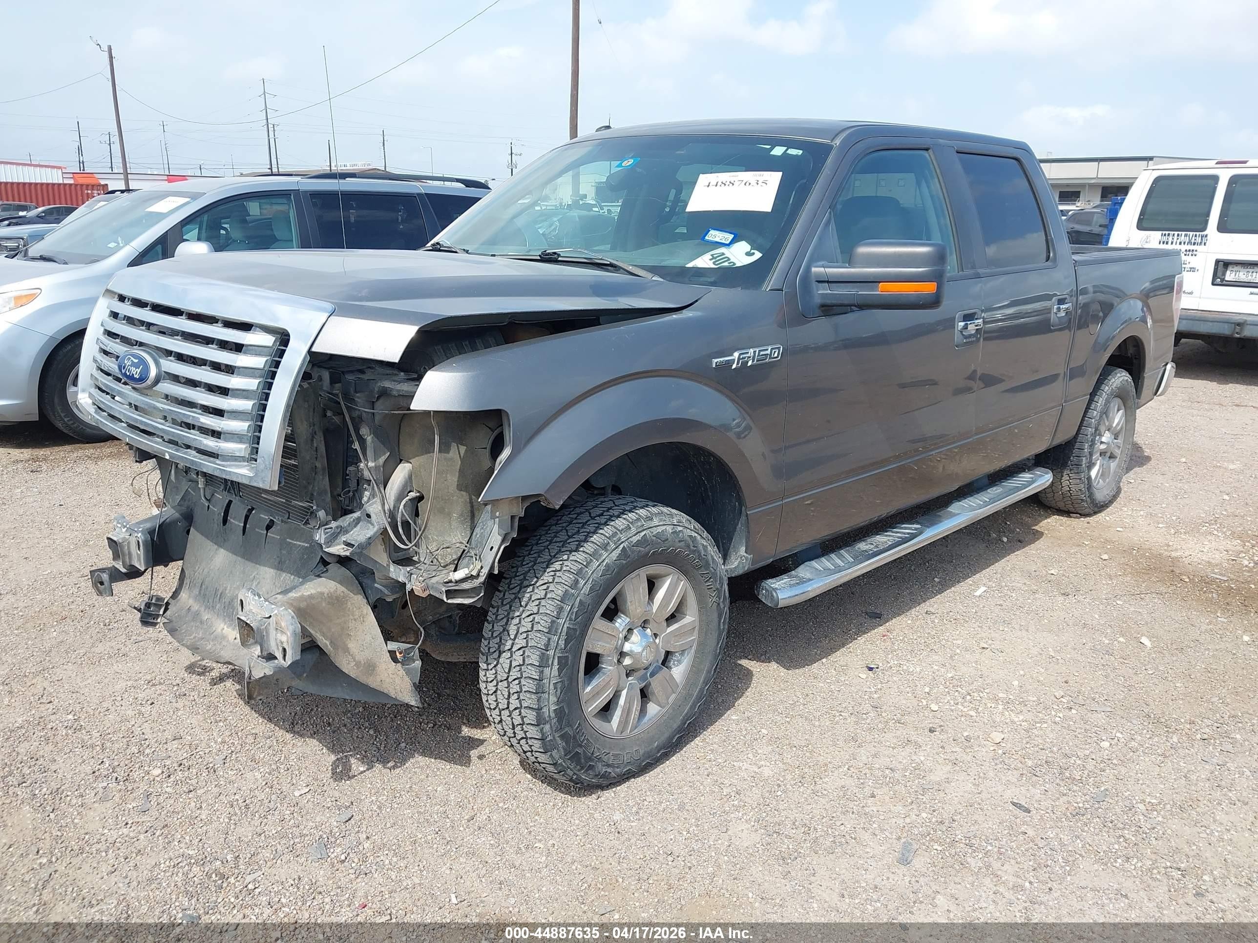 2011 Ford F-150 Xlt Gray vin: 1FTFW1CF9BFA39734