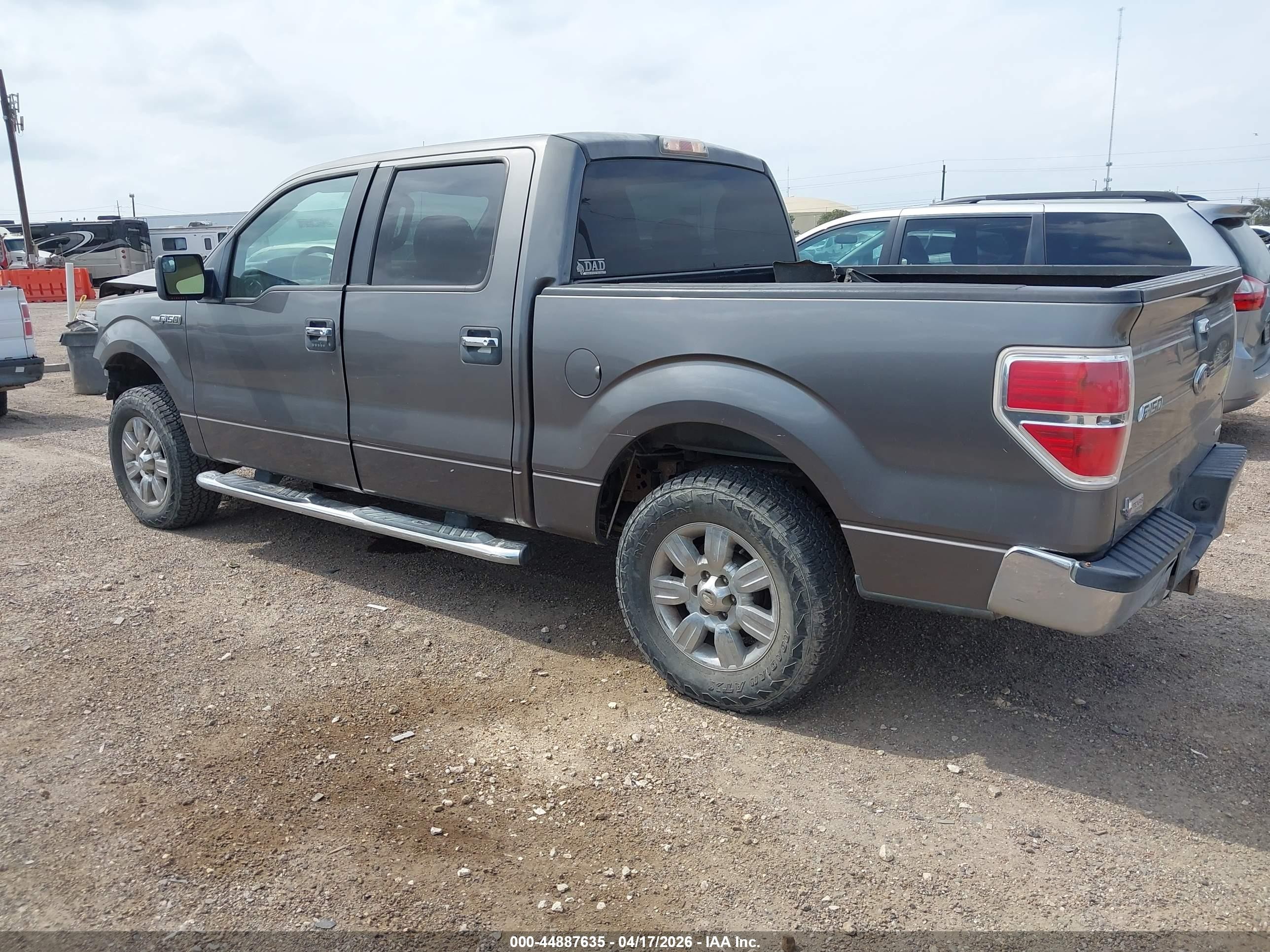 2011 Ford F-150 Xlt Gray vin: 1FTFW1CF9BFA39734