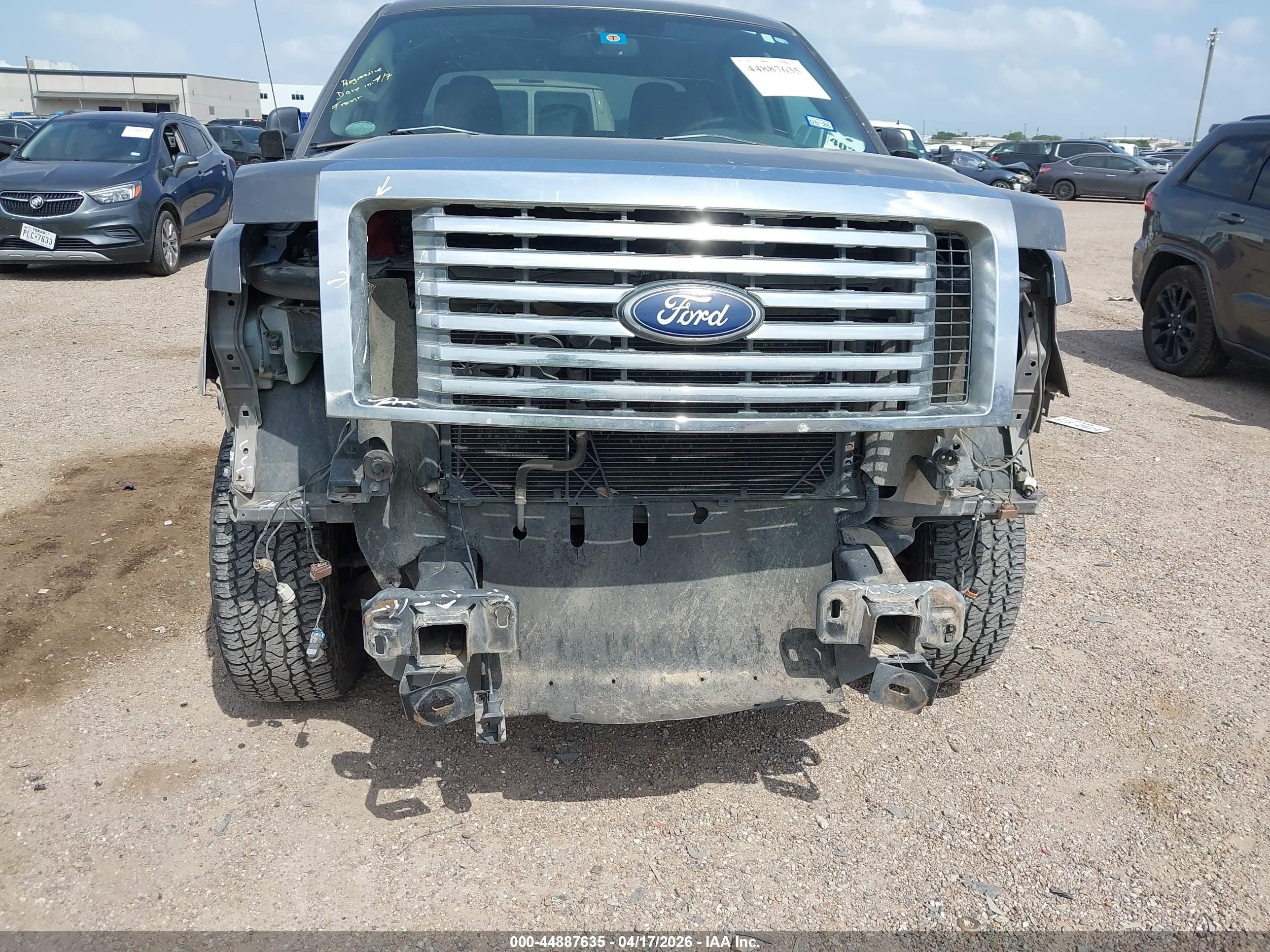 2011 Ford F-150 Xlt Gray vin: 1FTFW1CF9BFA39734
