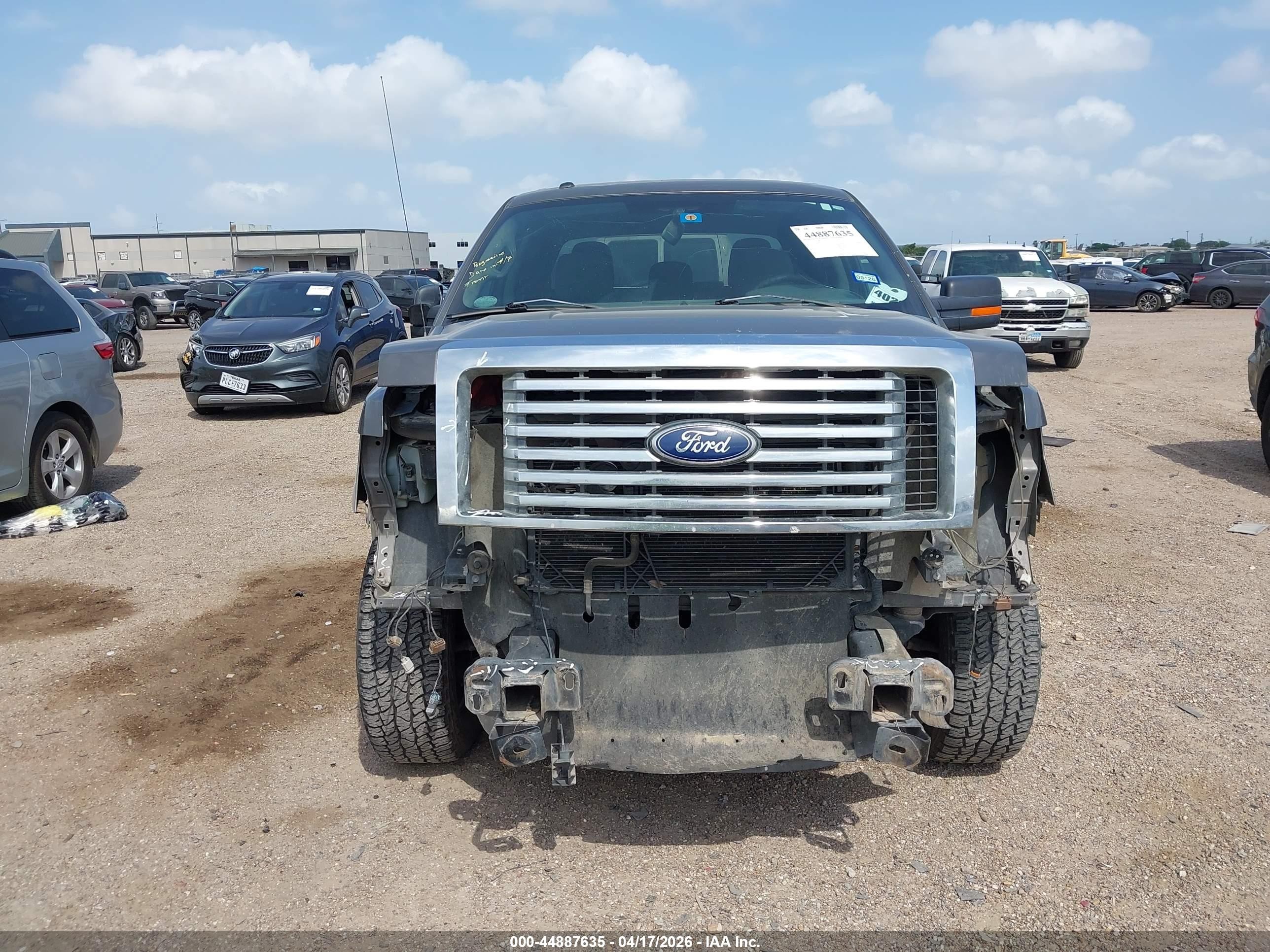 2011 Ford F-150 Xlt Gray vin: 1FTFW1CF9BFA39734