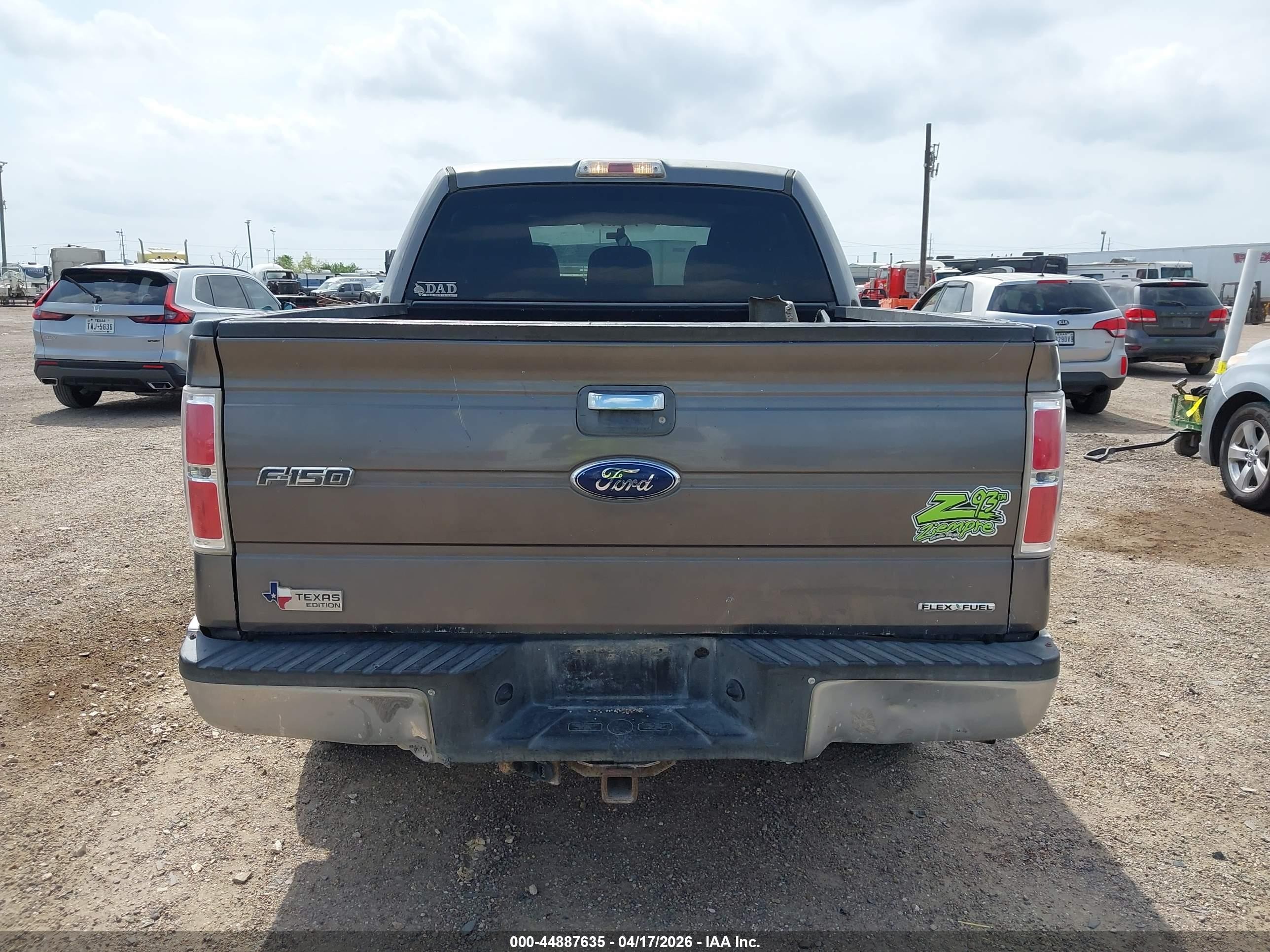 2011 Ford F-150 Xlt Gray vin: 1FTFW1CF9BFA39734