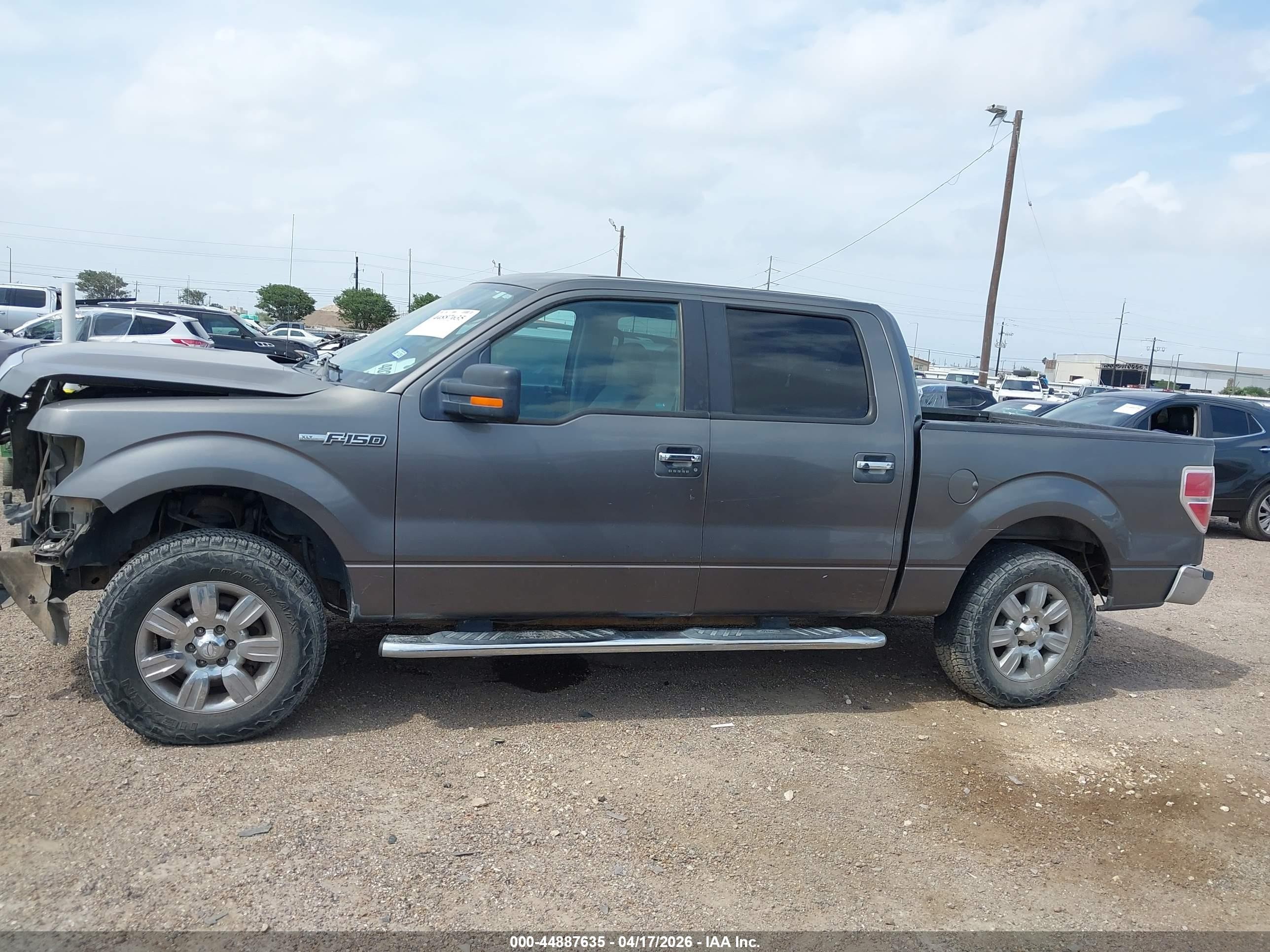 2011 Ford F-150 Xlt Gray vin: 1FTFW1CF9BFA39734