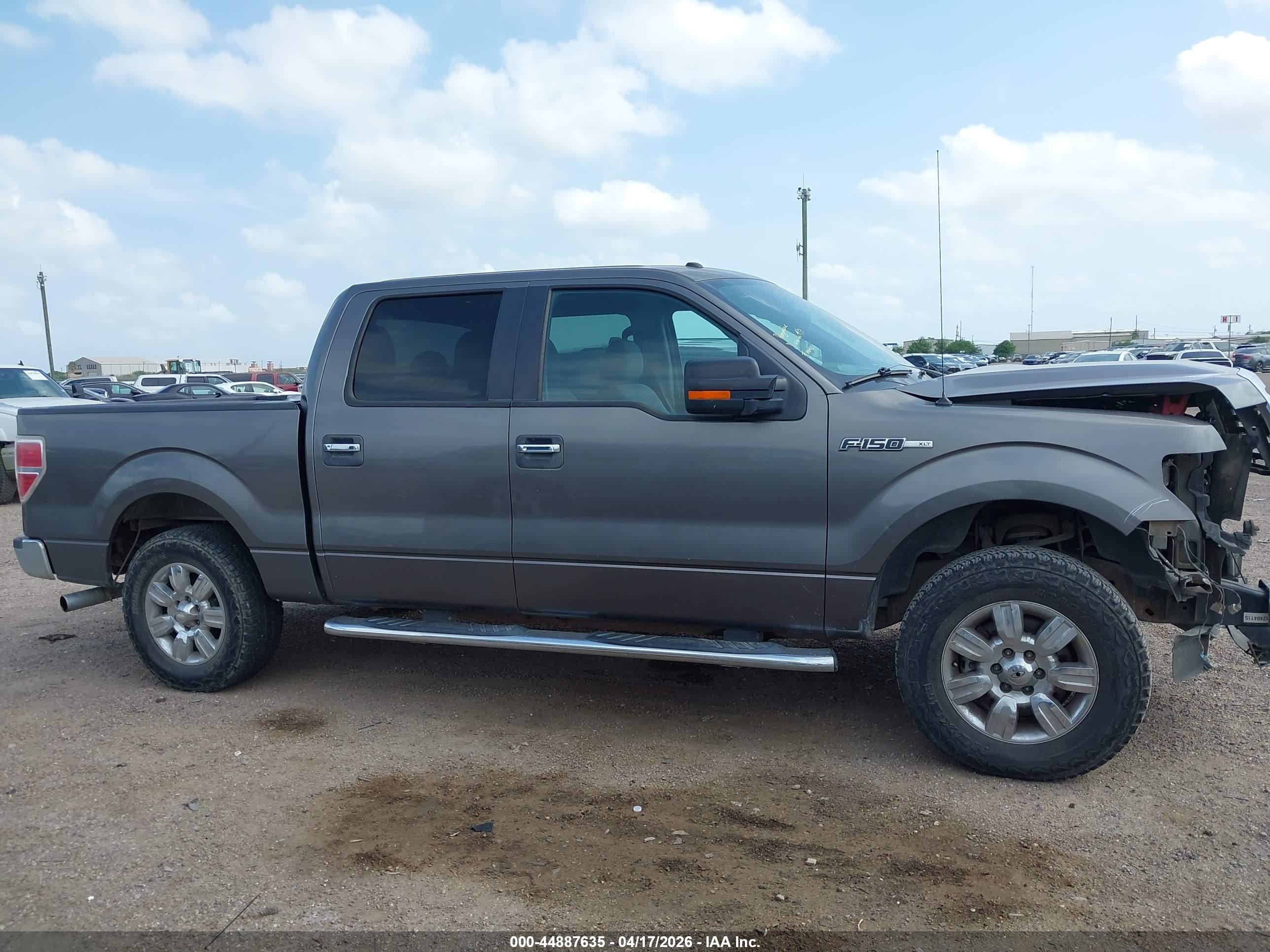 2011 Ford F-150 Xlt Gray vin: 1FTFW1CF9BFA39734
