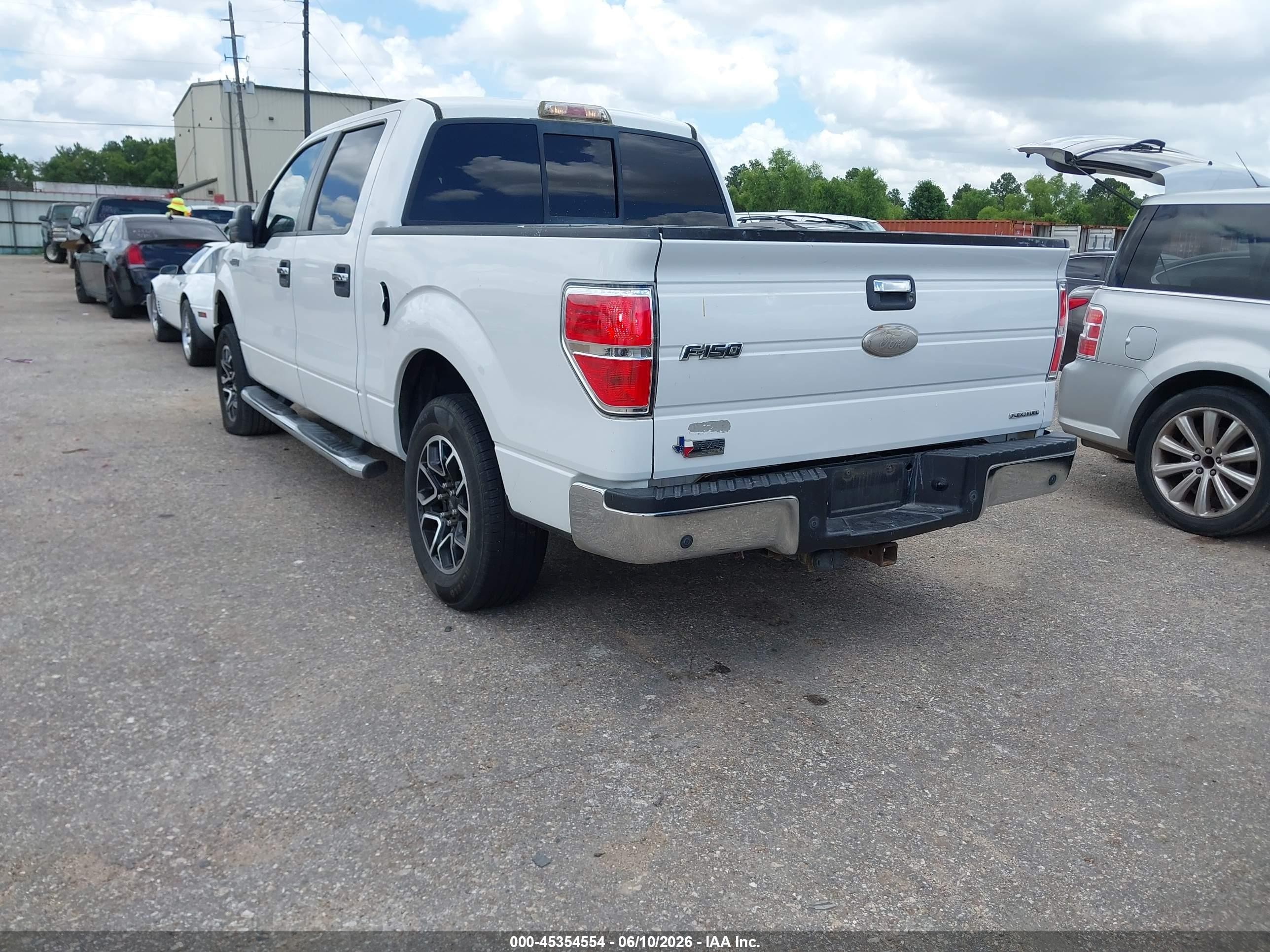 2011 Ford F-150 Xlt White vin: 1FTFW1CF9BFB82926