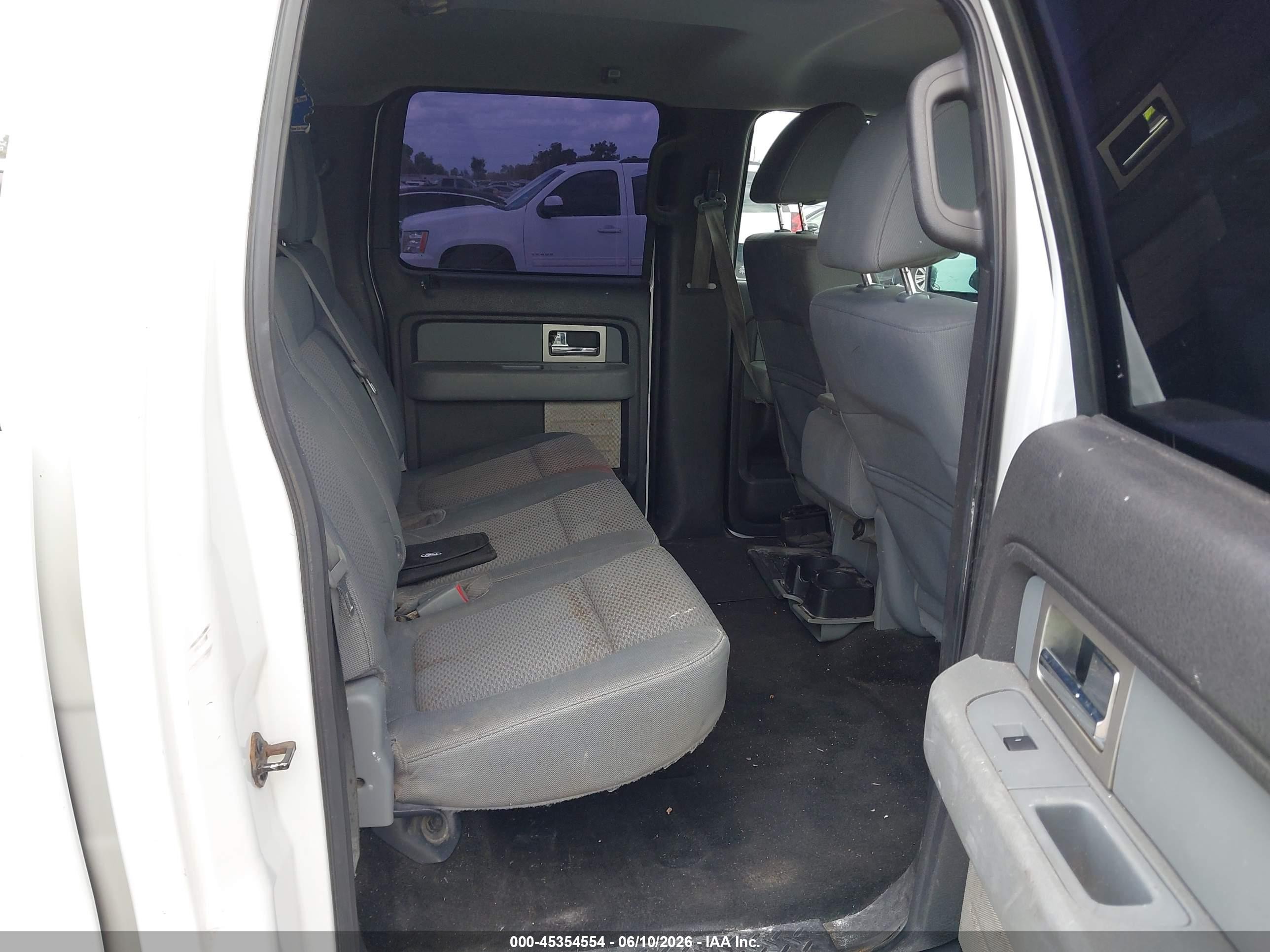 2011 Ford F-150 Xlt White vin: 1FTFW1CF9BFB82926