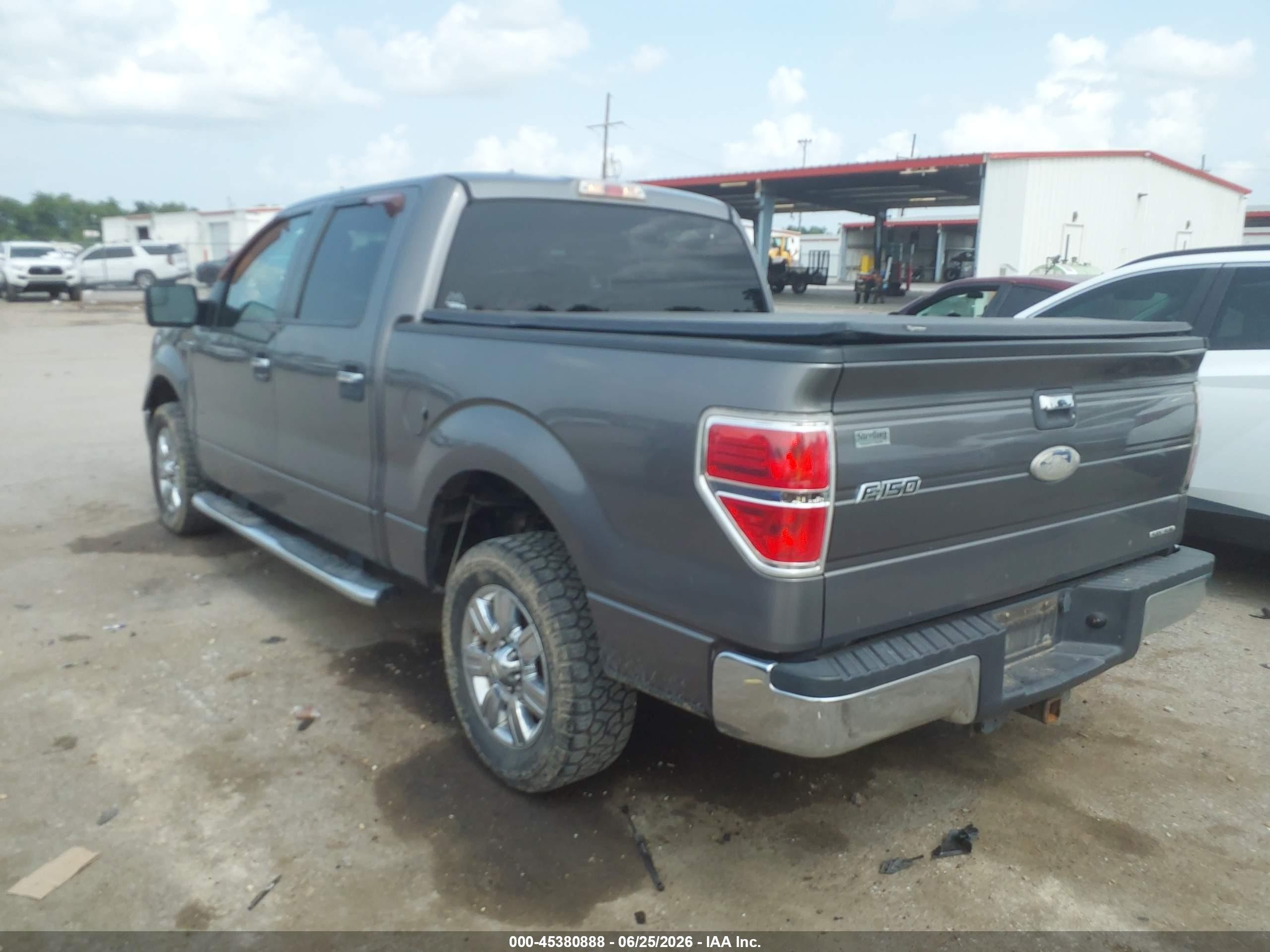 2011 Ford F-150 Xlt Gray vin: 1FTFW1CF9BFC02950