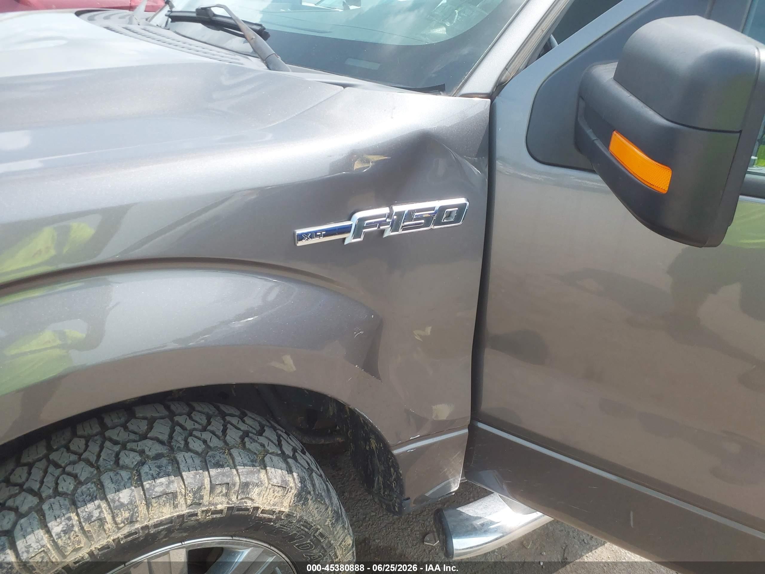 2011 Ford F-150 Xlt Gray vin: 1FTFW1CF9BFC02950