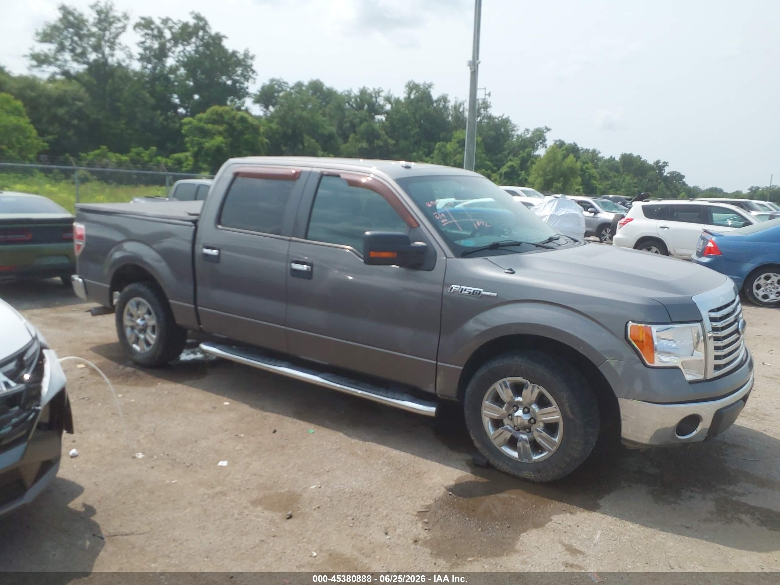 2011 Ford F-150 Xlt Gray vin: 1FTFW1CF9BFC02950
