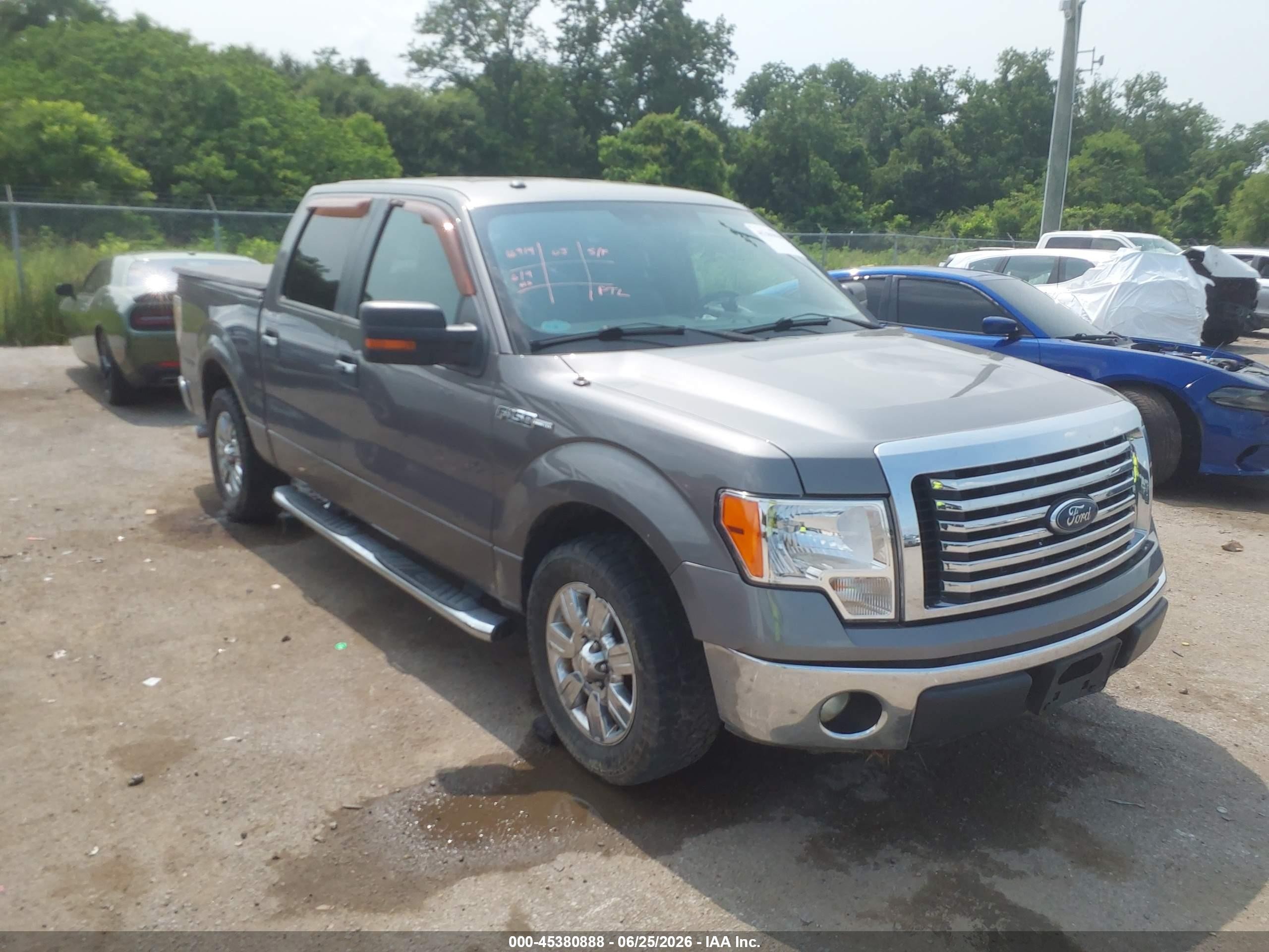 2011 Ford F-150 Xlt Серый vin: 1FTFW1CF9BFC02950