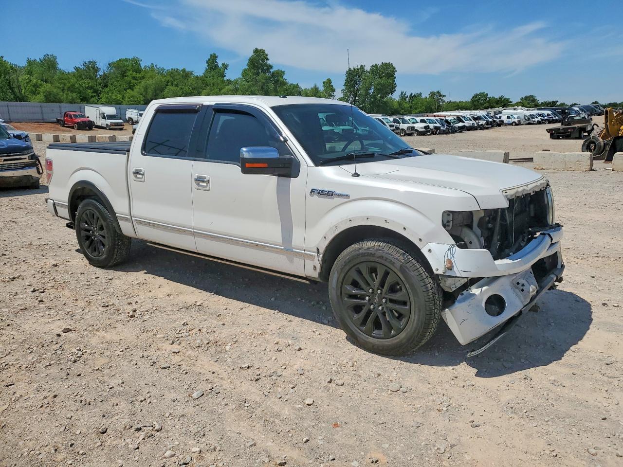 2011 Ford F150 Supercrew White vin: 1FTFW1CF9BFC25256