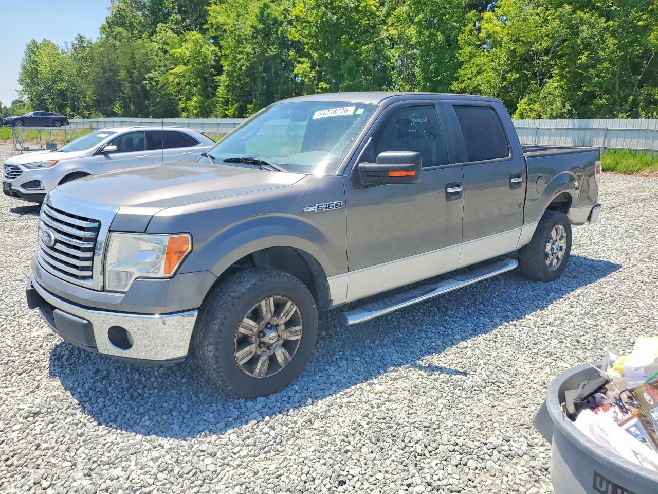 2011 Ford F150 Supercrew Charcoal vin: 1FTFW1CF9BFC84498