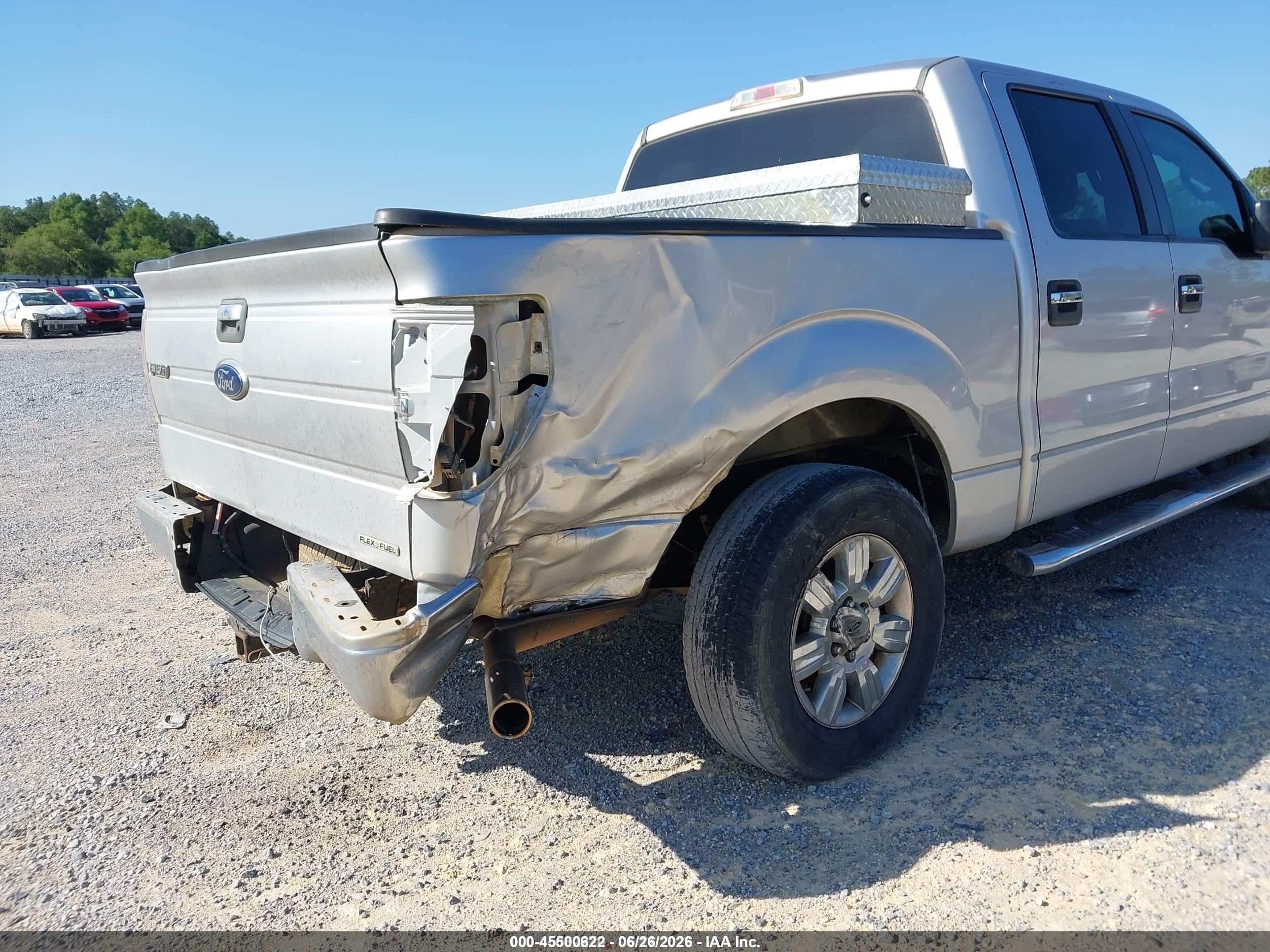2011 Ford F-150 Xlt Silver vin: 1FTFW1CF9BFC86252