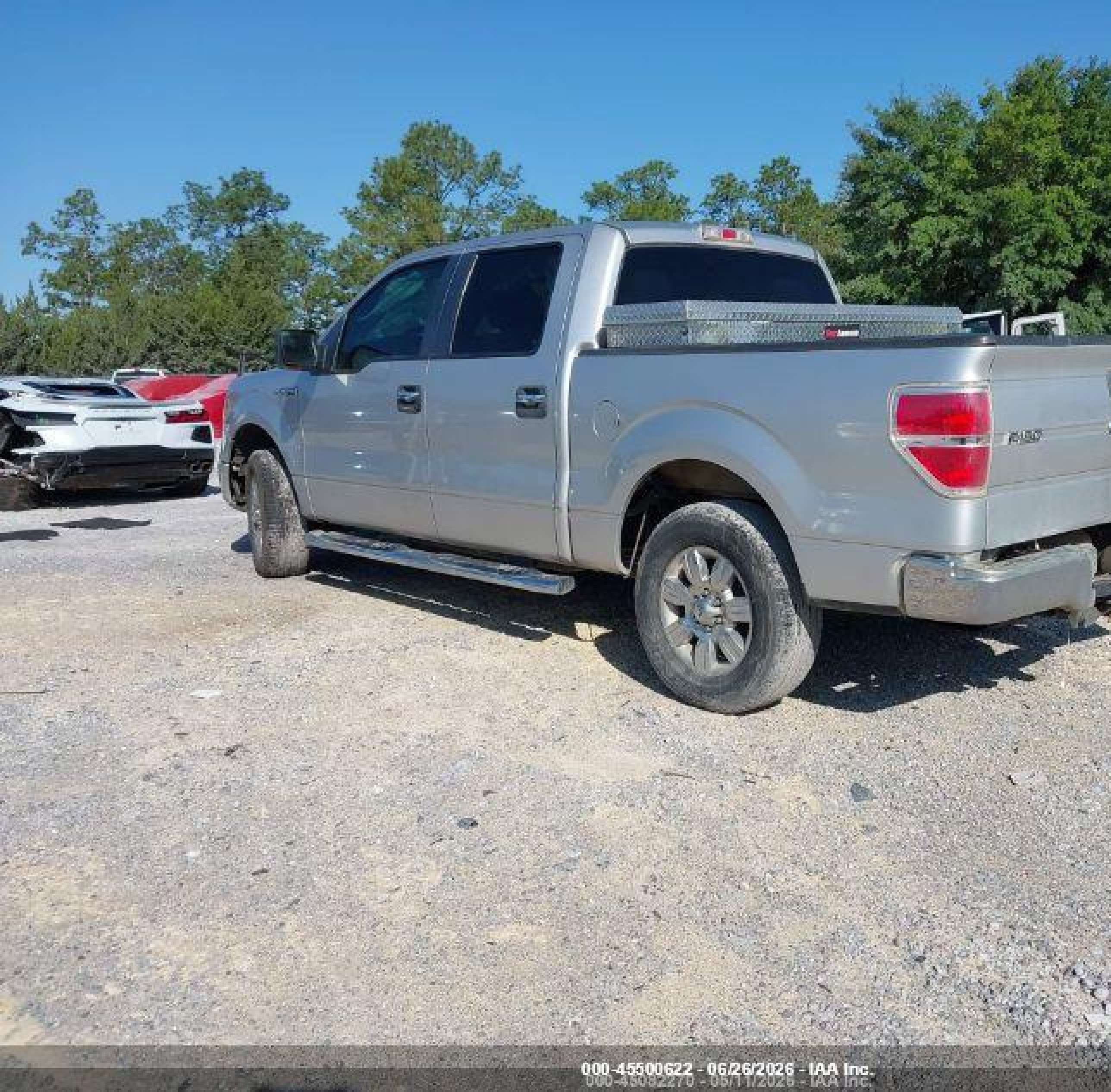 2011 Ford F-150 Xlt Silver vin: 1FTFW1CF9BFC86252