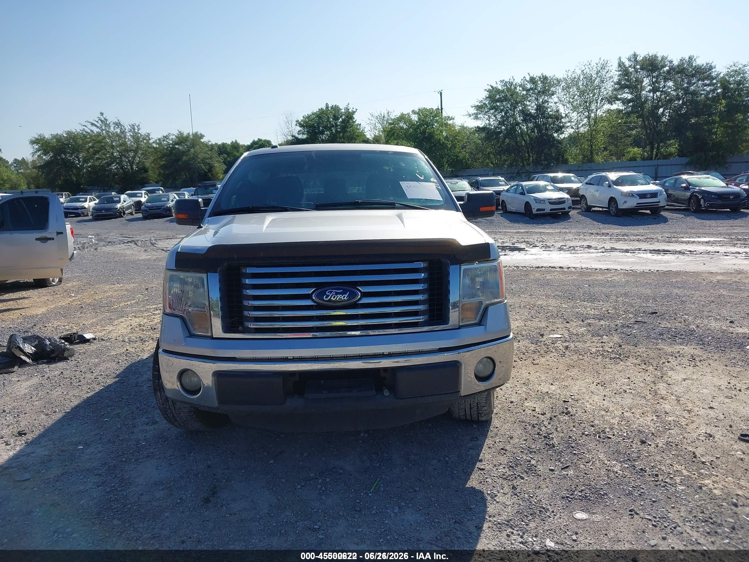 2011 Ford F-150 Xlt Silver vin: 1FTFW1CF9BFC86252