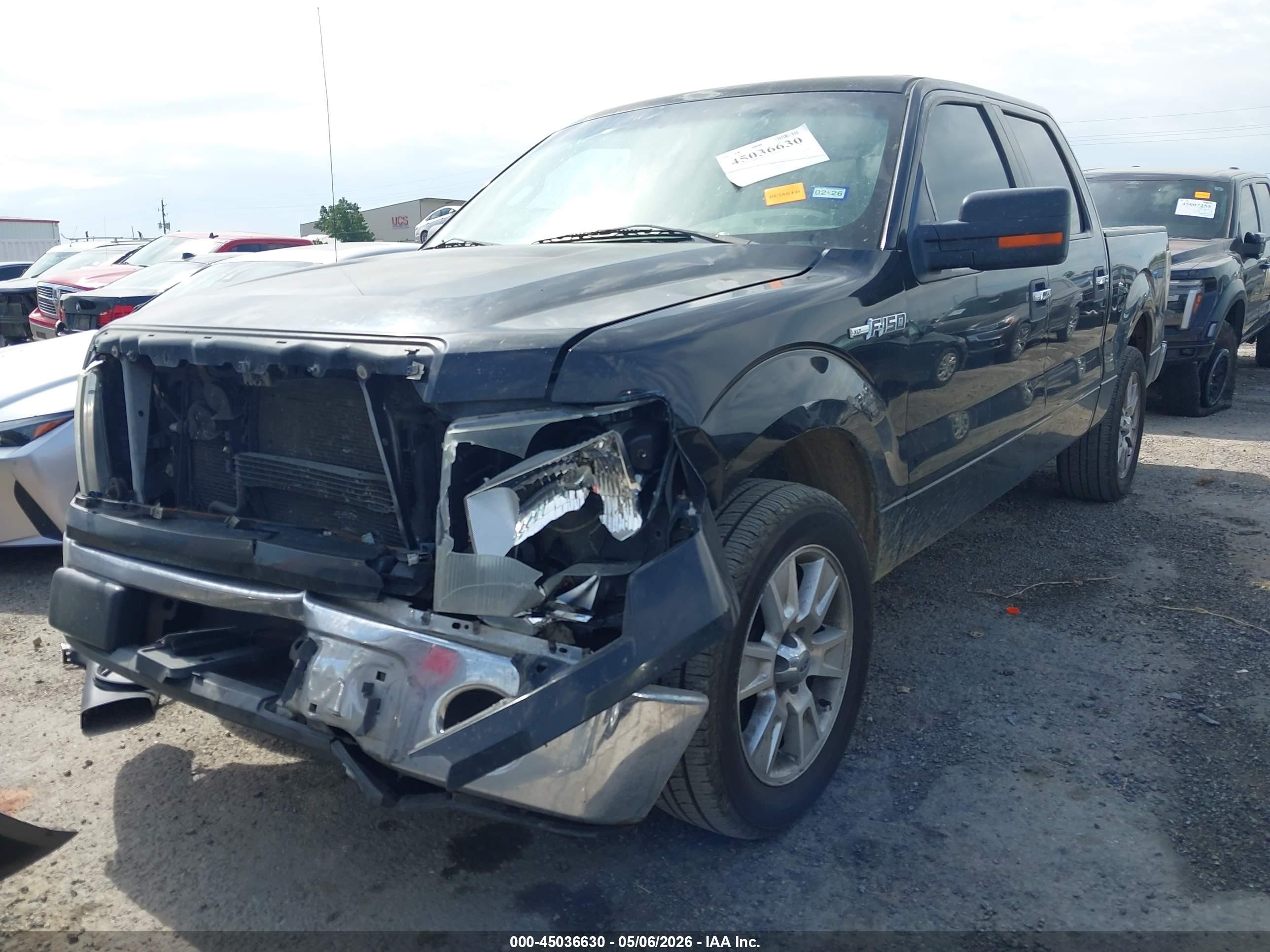2011 Ford F-150 Xlt Black vin: 1FTFW1CF9BKD56145