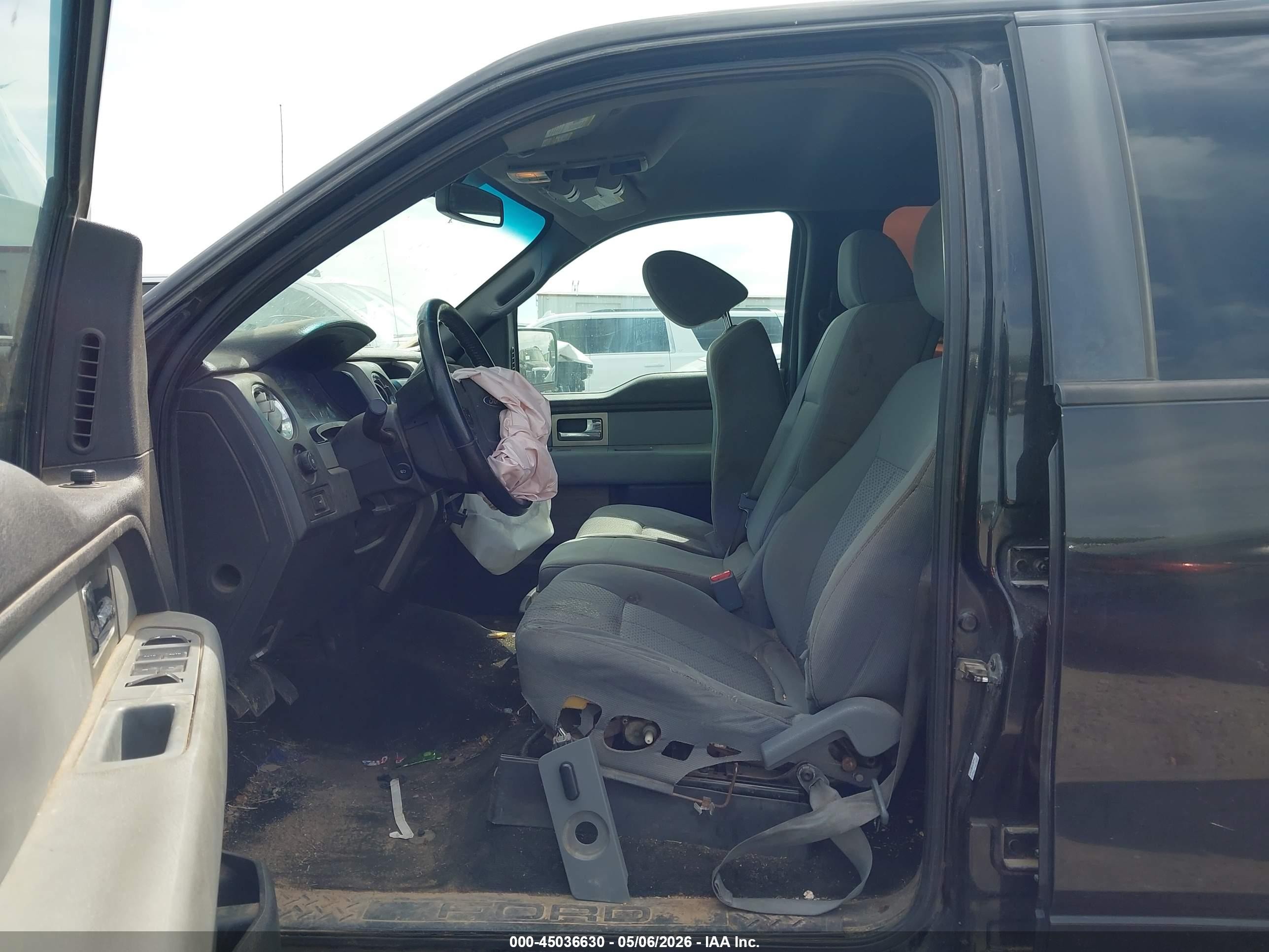 2011 Ford F-150 Xlt Black vin: 1FTFW1CF9BKD56145