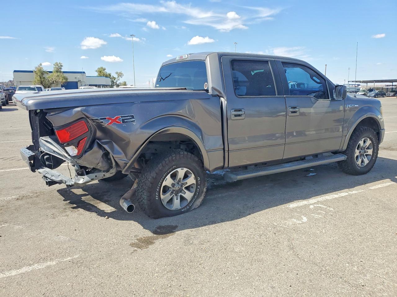 2011 Ford F150 Supercrew Gray vin: 1FTFW1CF9BKD81367