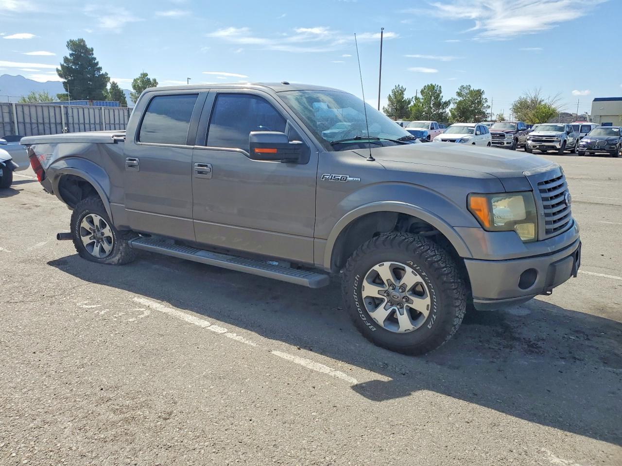 2011 Ford F150 Supercrew Gray vin: 1FTFW1CF9BKD81367