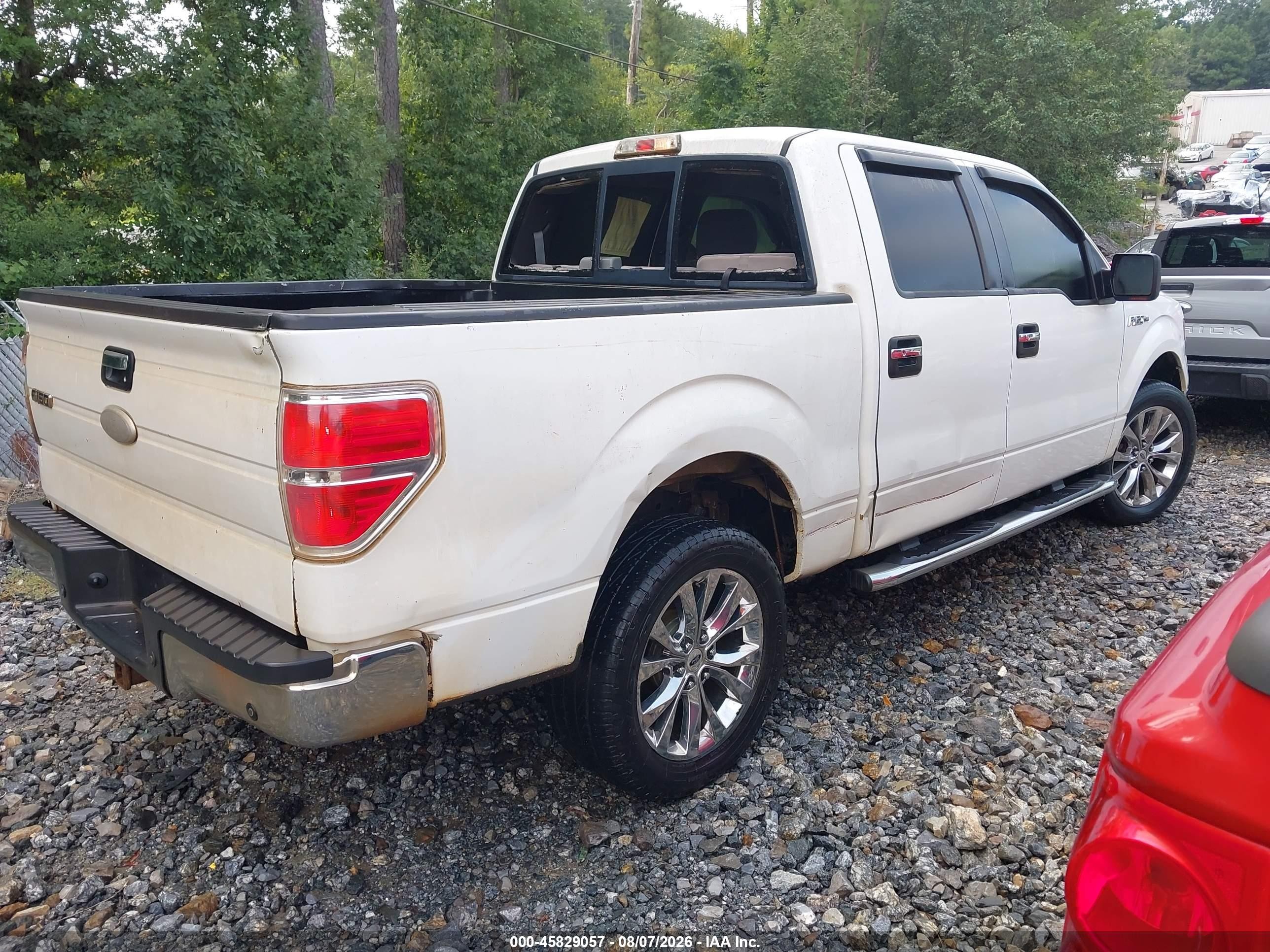2012 Ford F-150 Xlt Белый vin: 1FTFW1CF9CFA53053