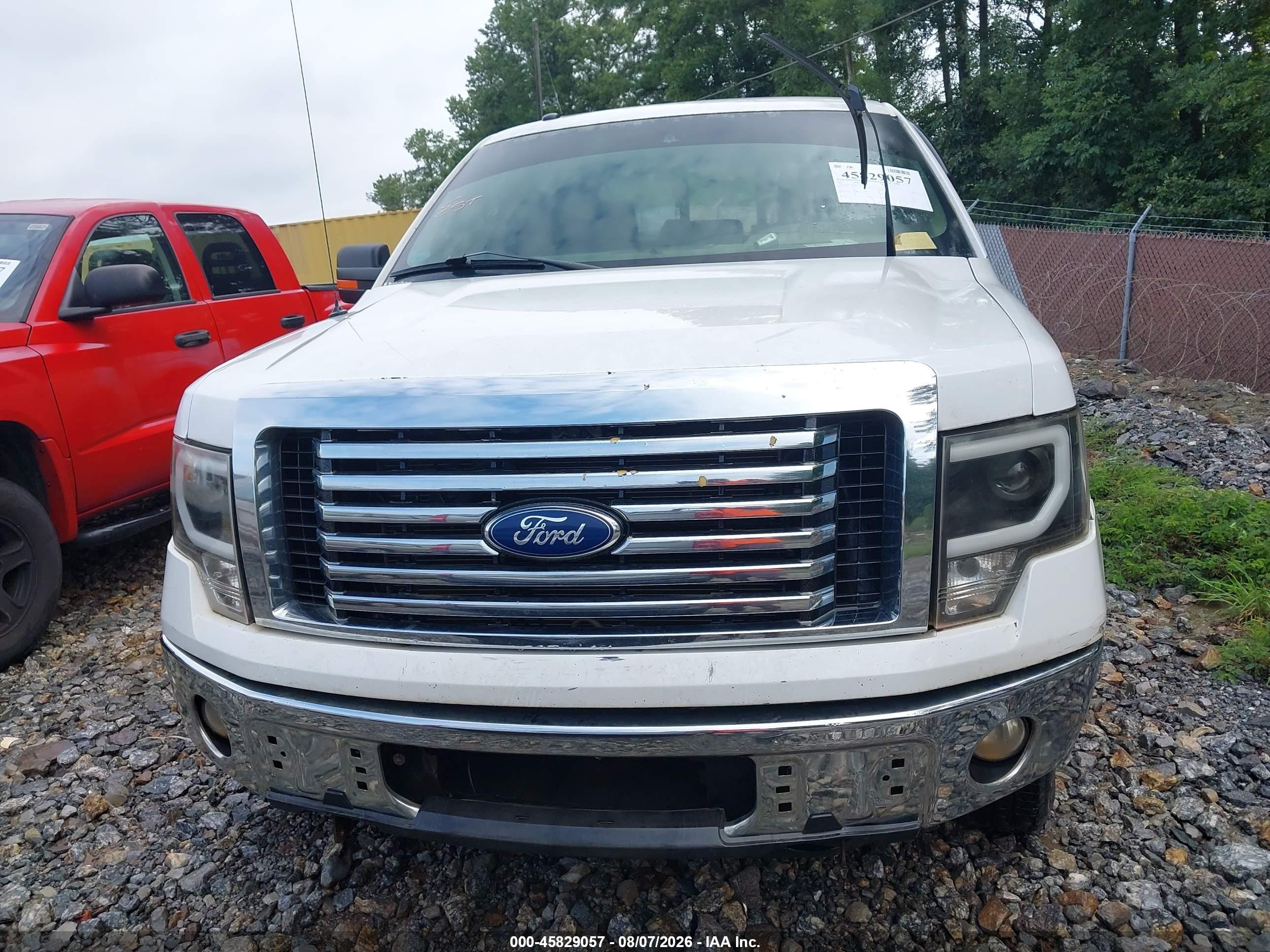 2012 Ford F-150 Xlt Белый vin: 1FTFW1CF9CFA53053