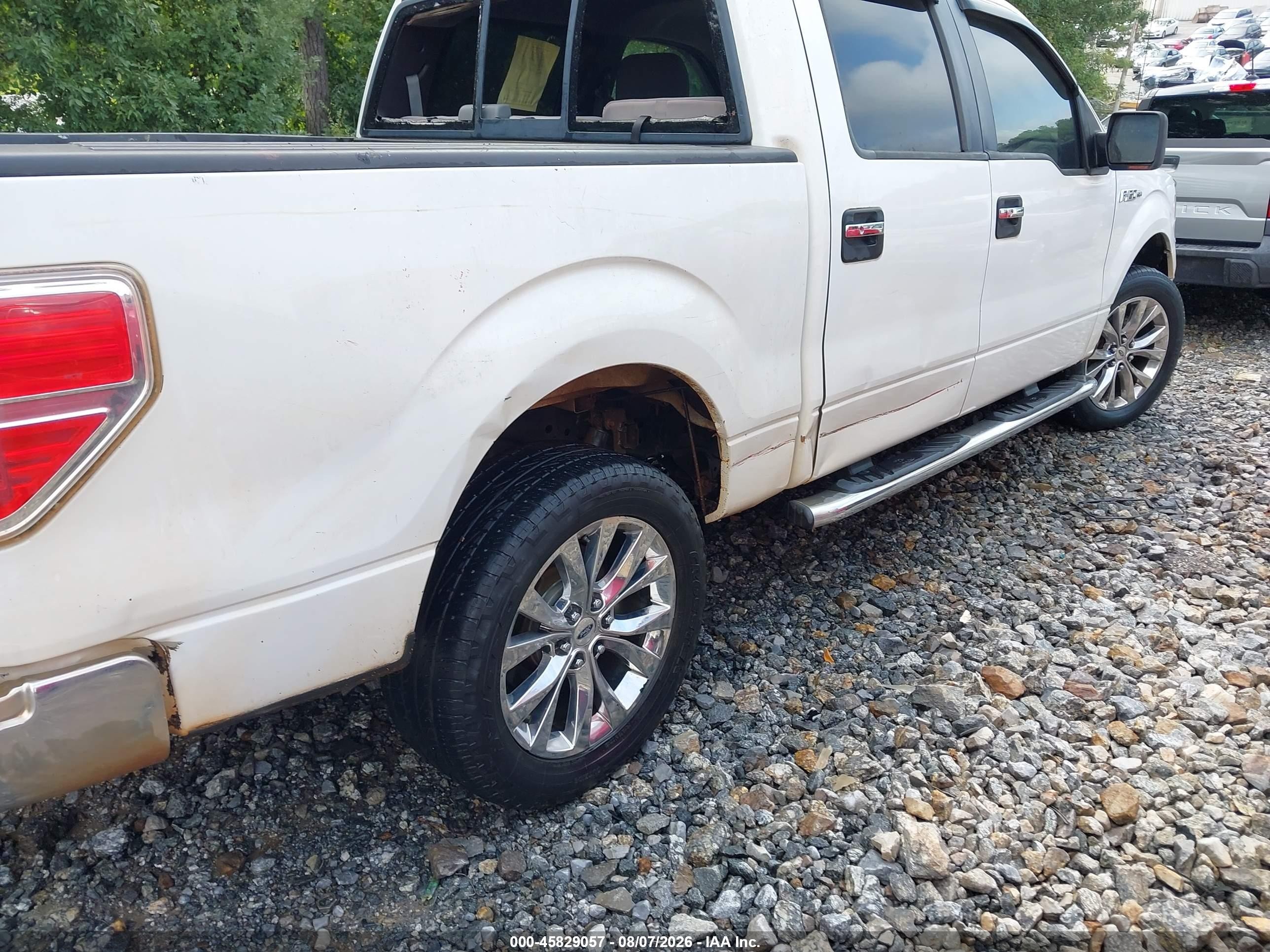2012 Ford F-150 Xlt Белый vin: 1FTFW1CF9CFA53053